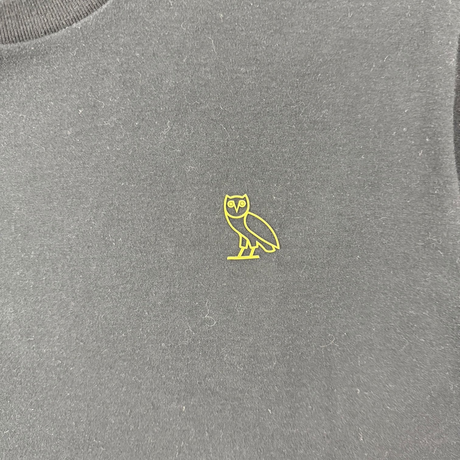 Octobers Very Own Owl Logo Tee Black