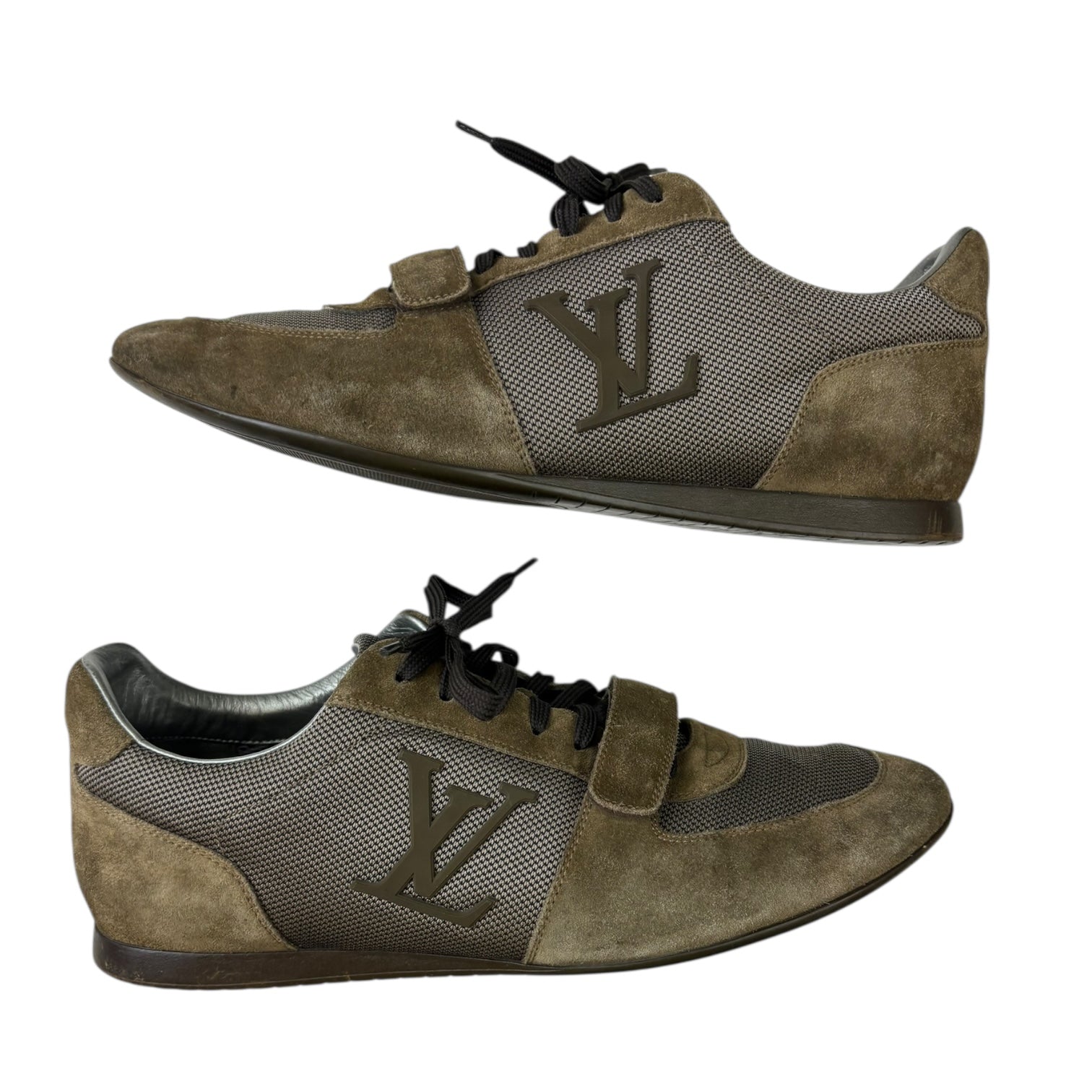 Louis Vuitton Suede Stardust Sneaker Brown (Used)