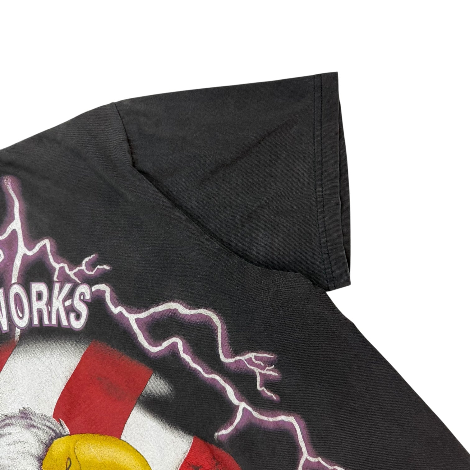 Vintage American Thunder Phantom Fireworks Tee Black