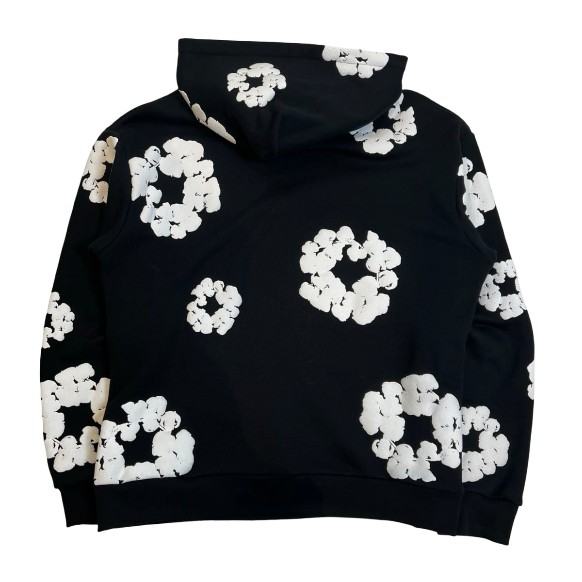 Denim Tears Cotton Wreath Hoodie Black