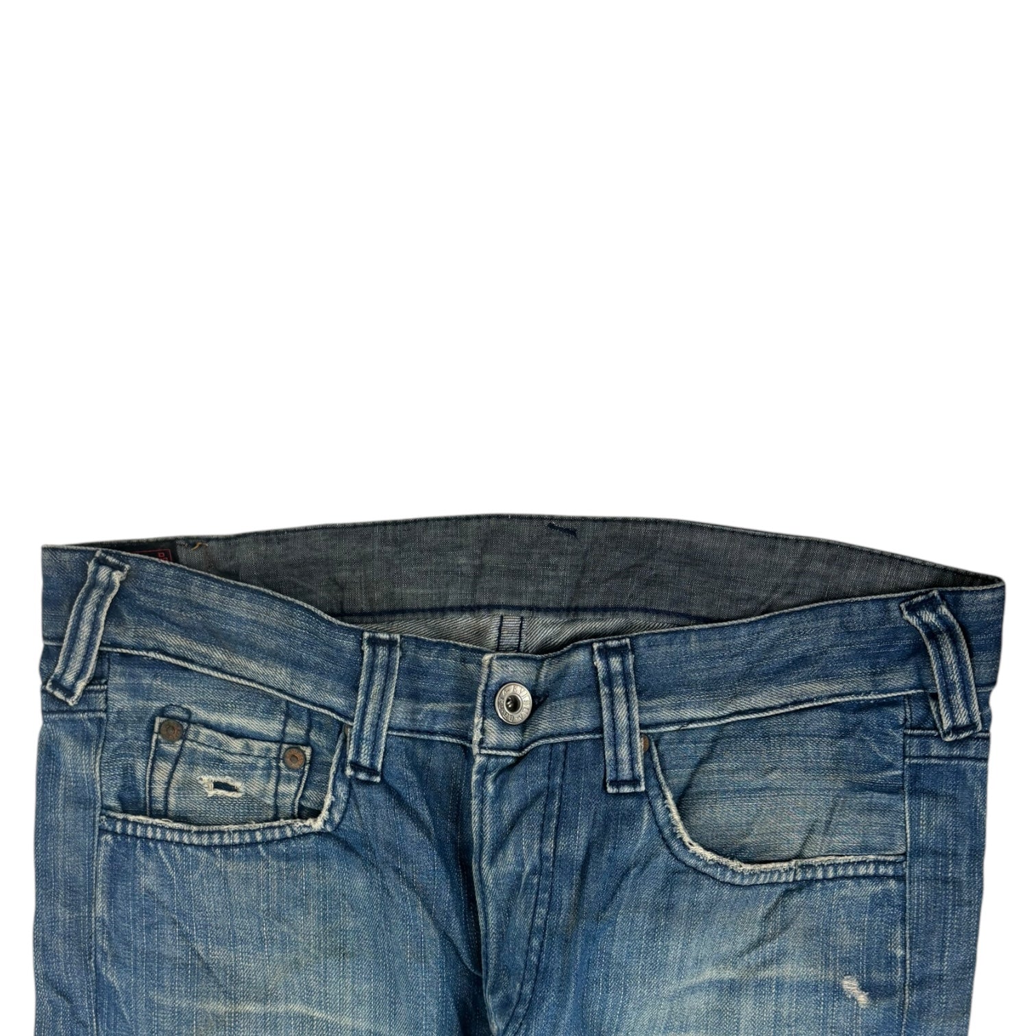 Vintage Y2K Evisu Monogram Seagull Denim Pant Medium Wash