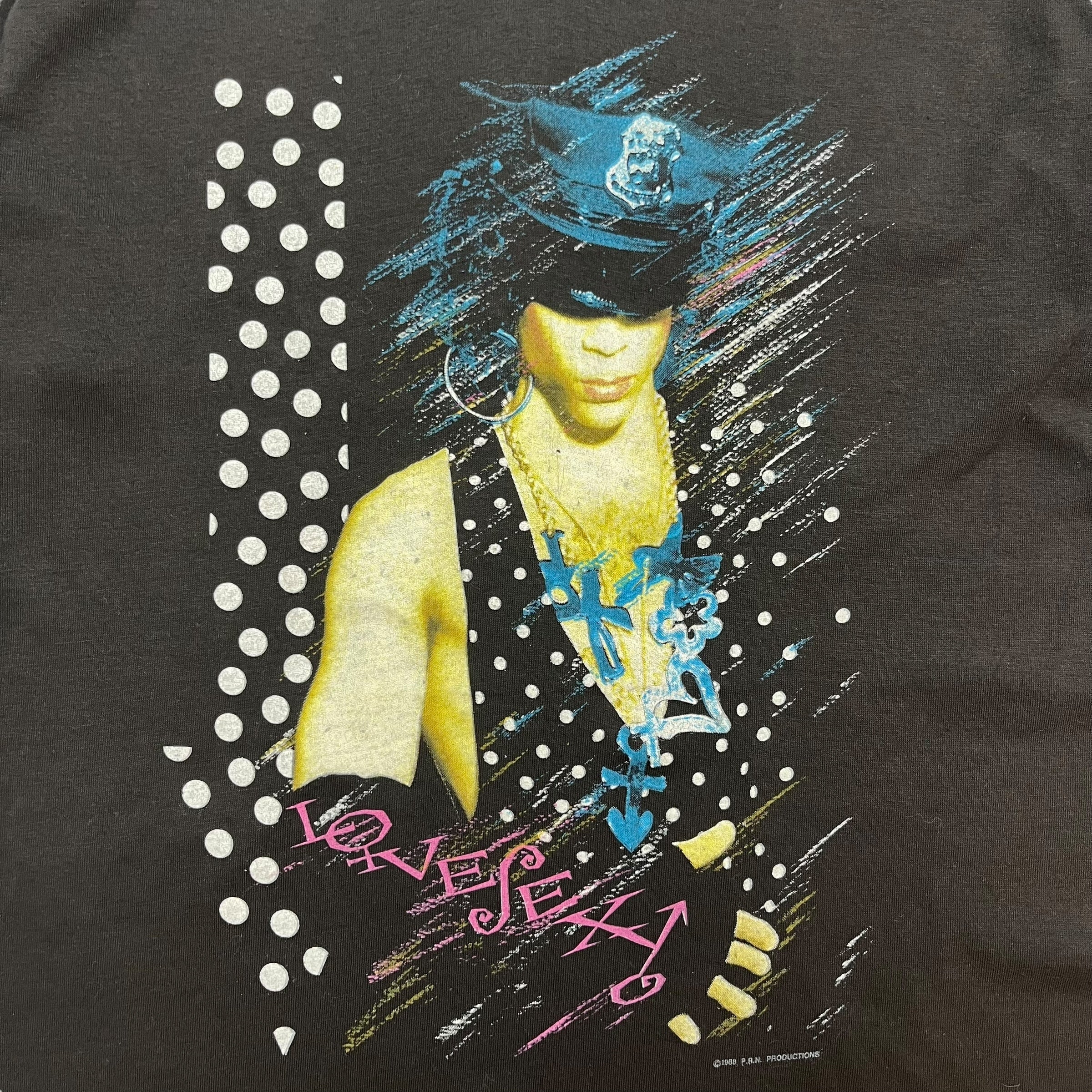1988 Prince Lovesex Tee Black