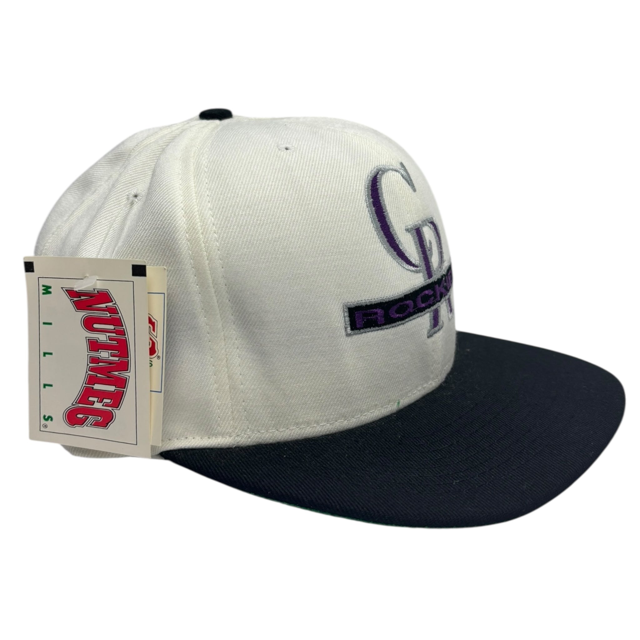 Vintage MLB Nutmeg Mills Colorado Rockies Hat