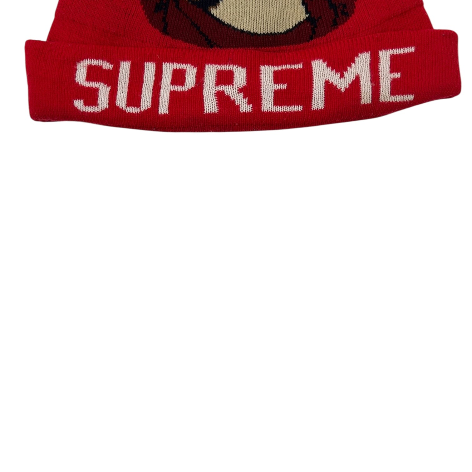 Supreme Jesus Beanie Red
