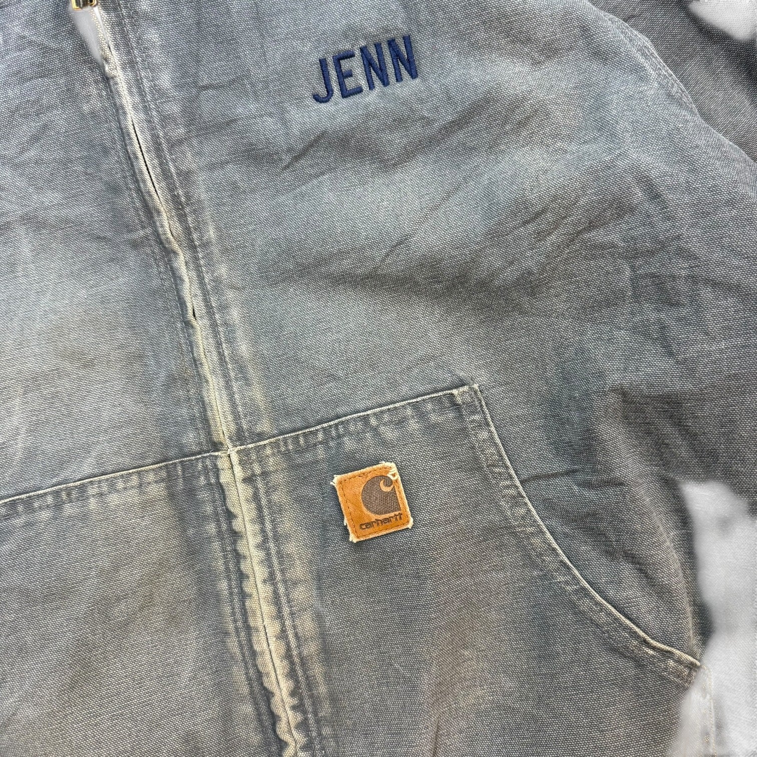 Vintage Carhartt Active Jacket Faded Blue