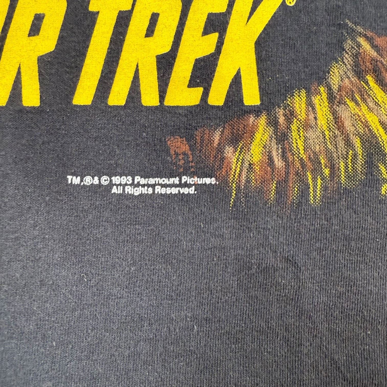 1993 Star Trek ‘The Trouble With Tribbles’ Tee Black