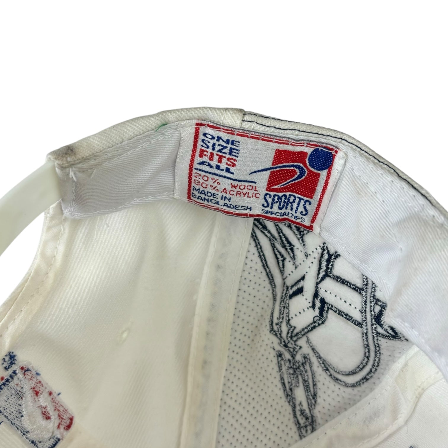 Vintage Houston Rockets SnapBack Hat White