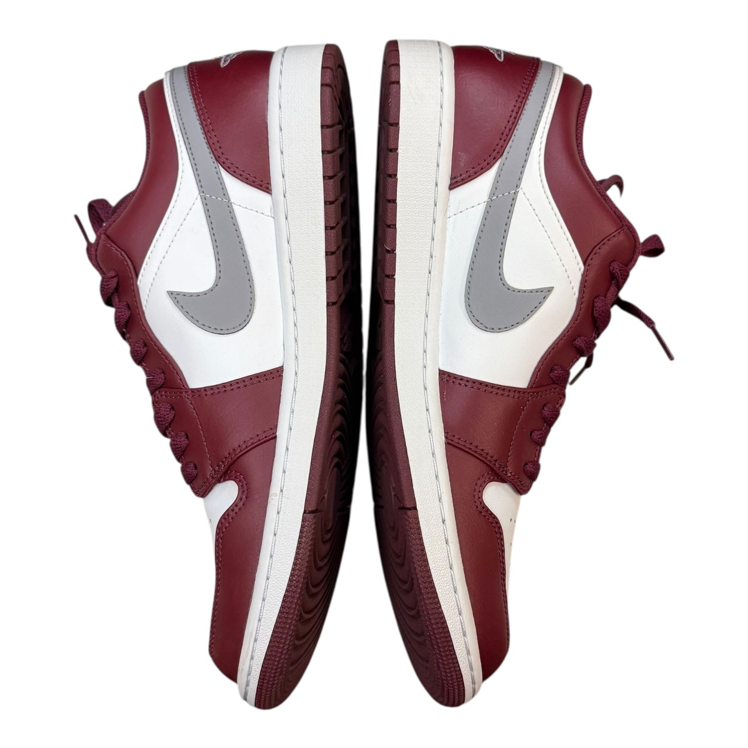 Jordan 1 Low White Bordeaux (Used)