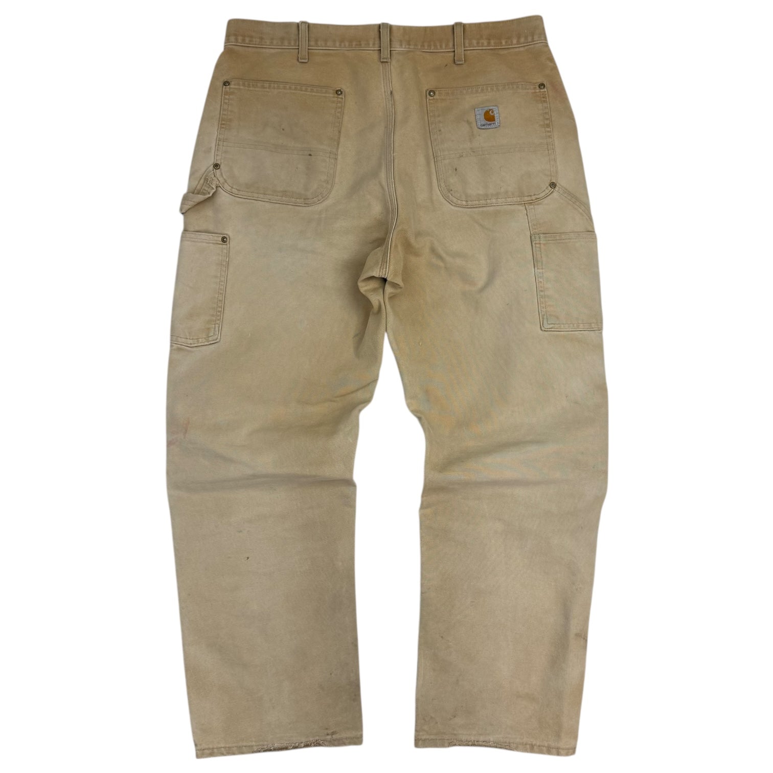 Vintage Carhartt Double Knee Pants Sunfaded Tan