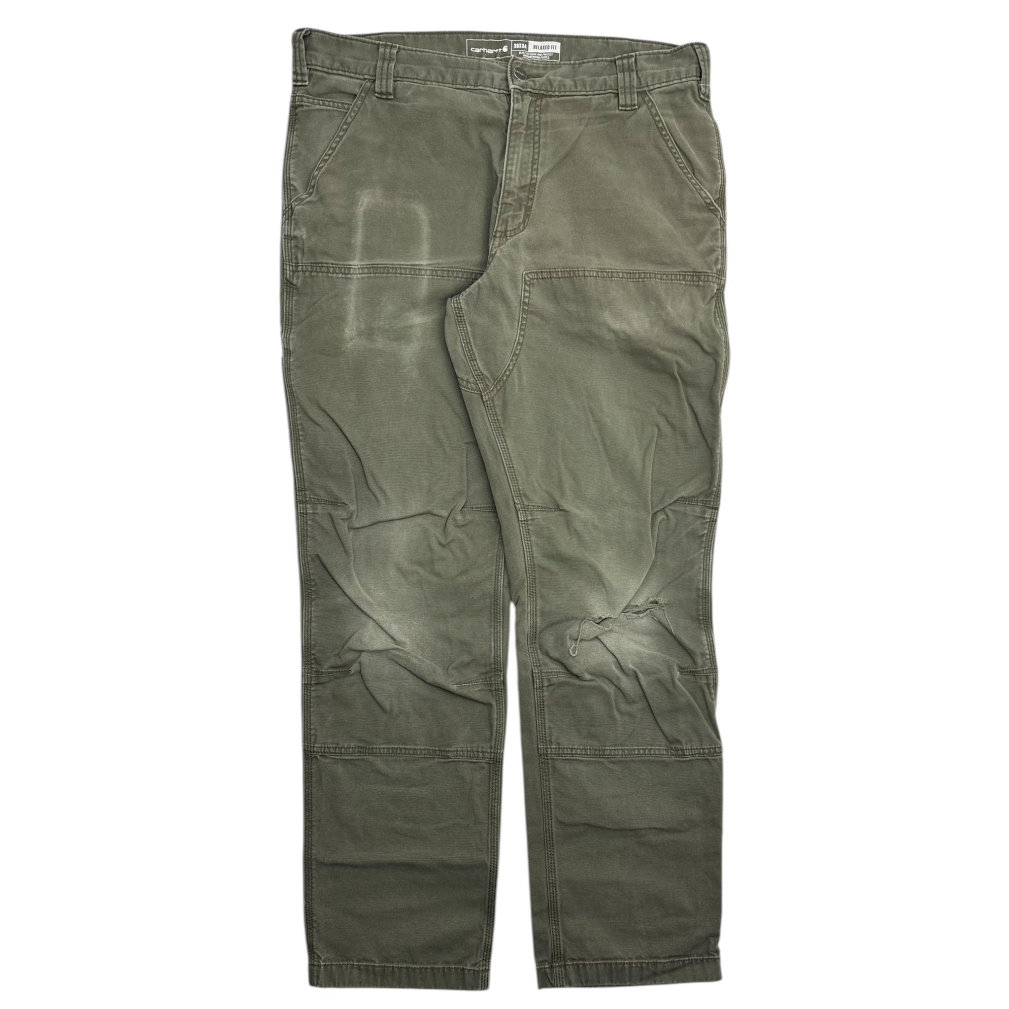 Carhartt Forest Green Double Knee Bottoms