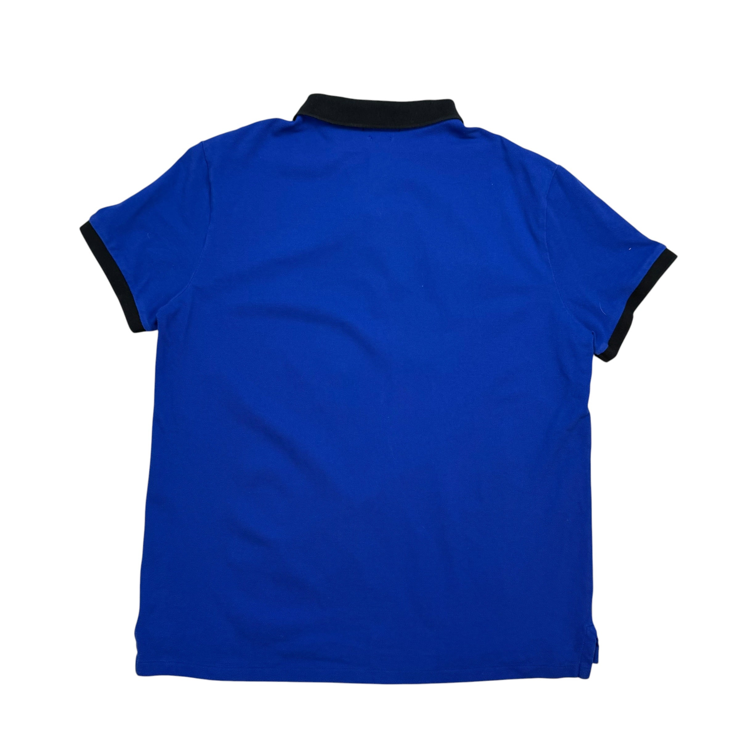 Vintage Polo Ralph Lauren World Cup Racing Button Up Blue