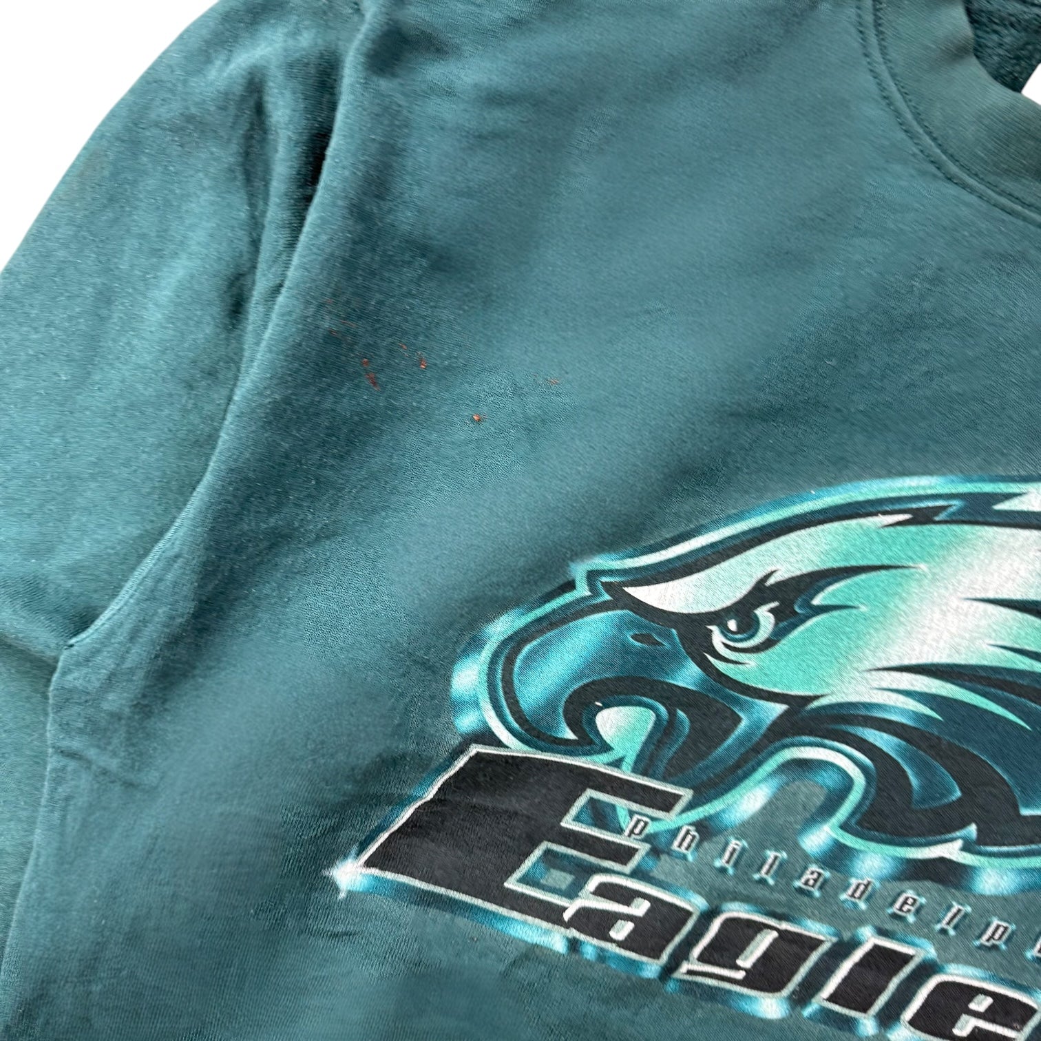 Vintage Pro Player Philadelphia Eagles Crewneck Green