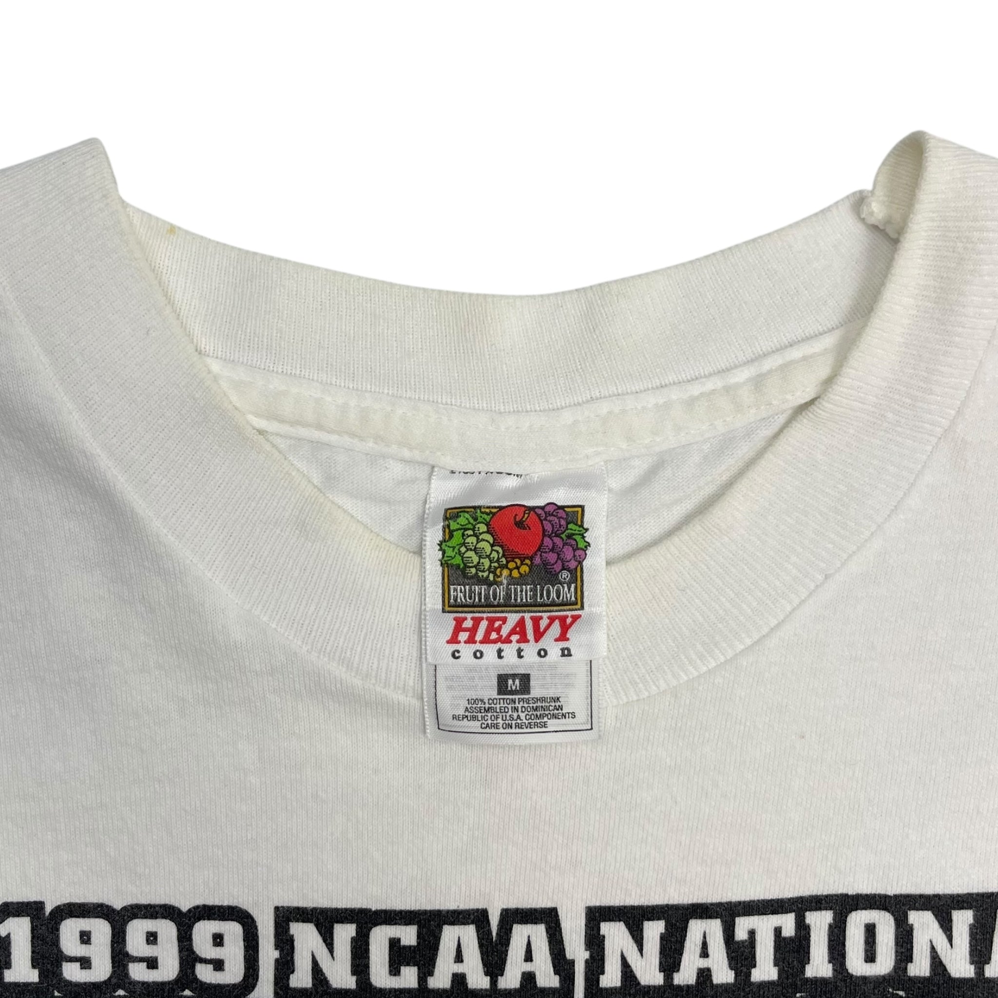 1999 University of Connecticut Huskies Basketball T-Shirt