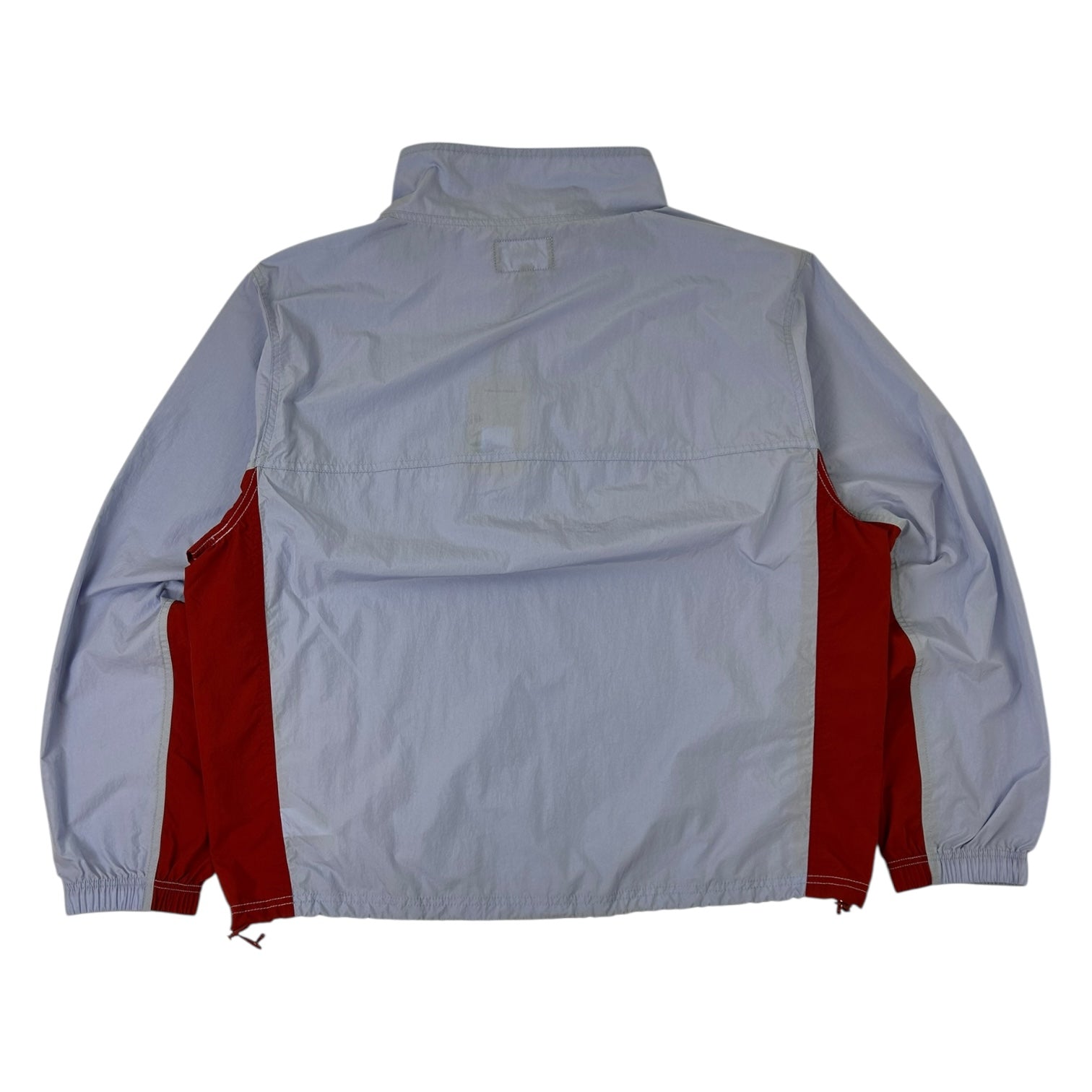 Stussy Warm Up Pullover 1/4 Zip Jacket Blue/Red