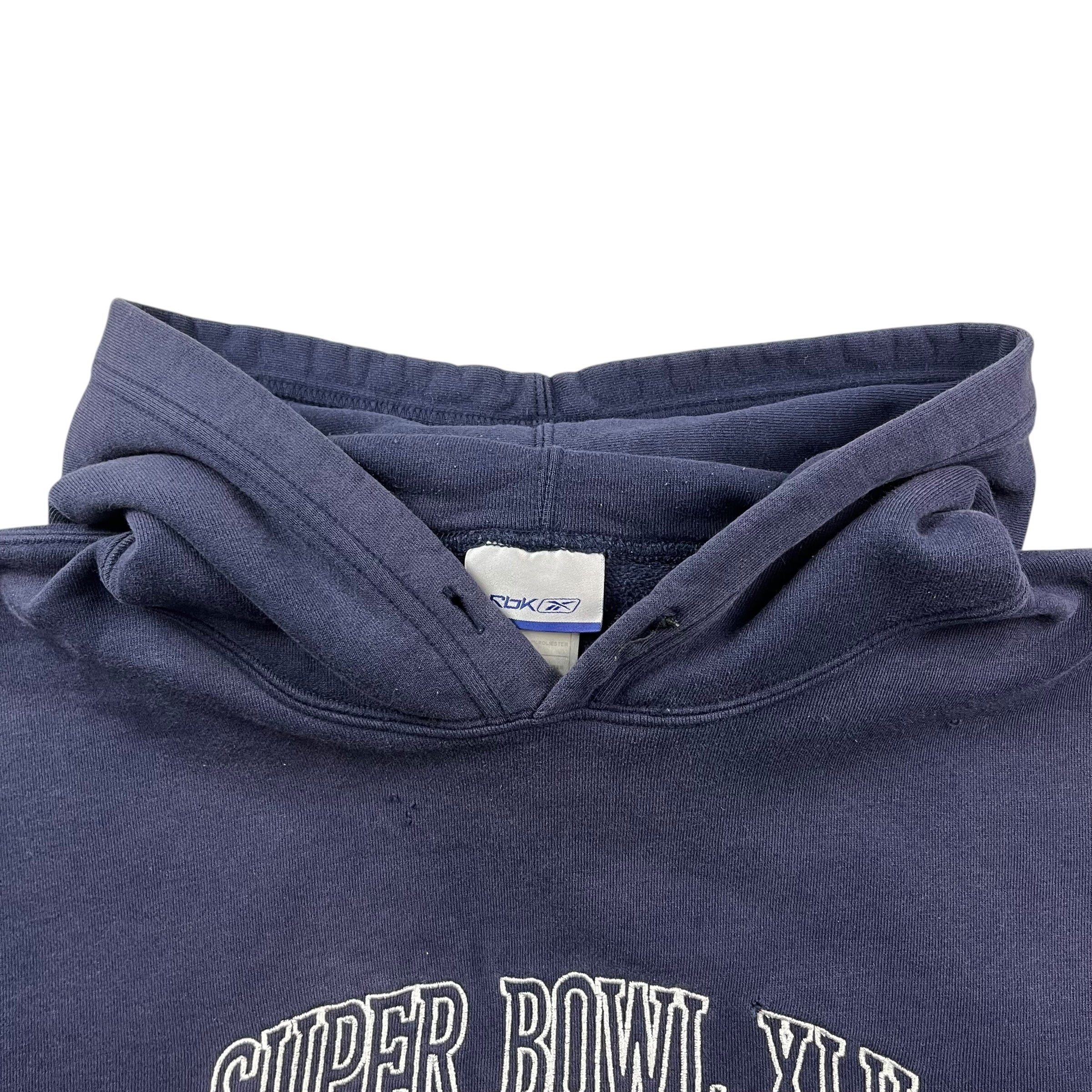2008 Super Bowl XLII Hoodie Navy Blue