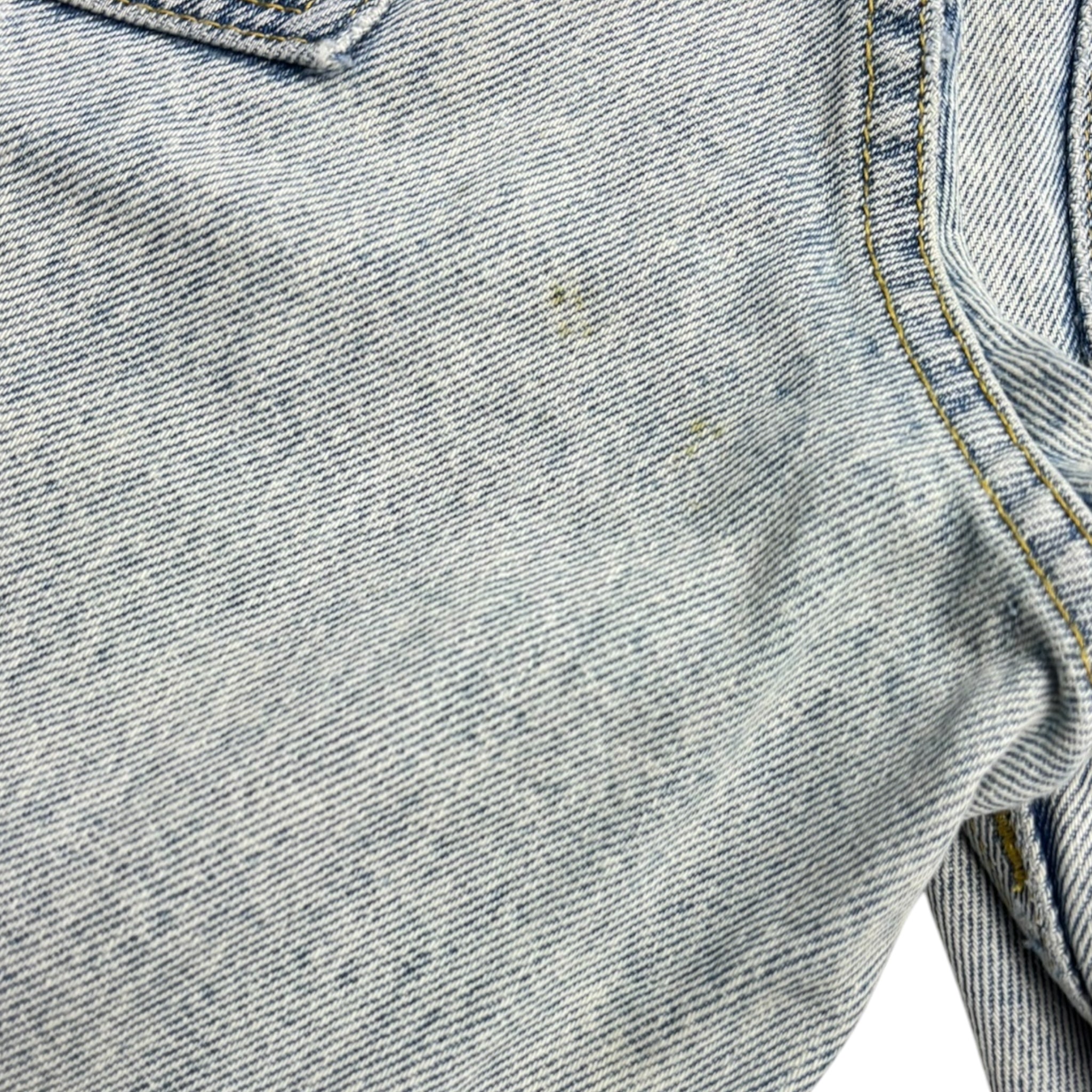 Polar Big Boy Distressed Light Wash Cut Off Shorts