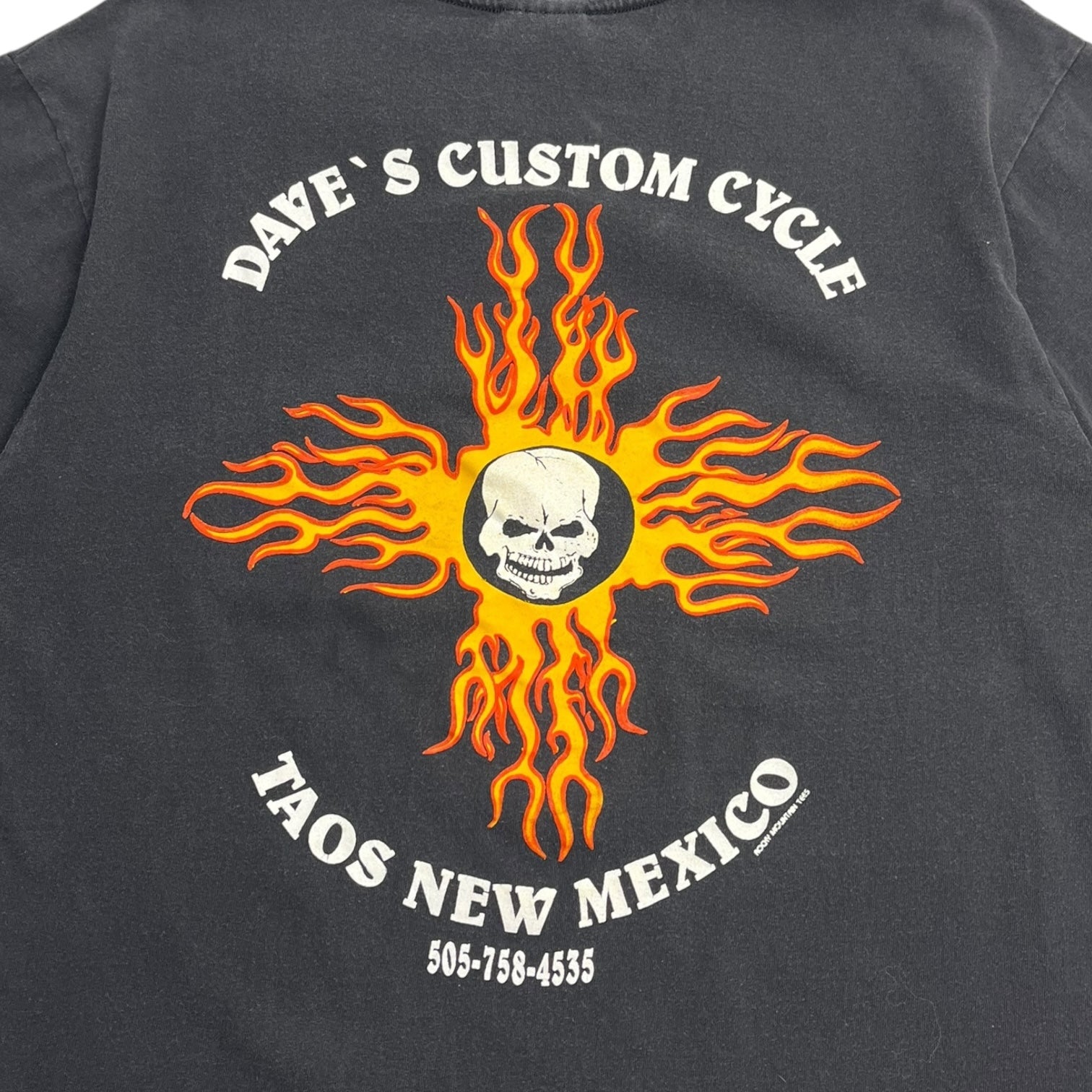 Vintage Dave's Custom Cycles Yuppies Tee
