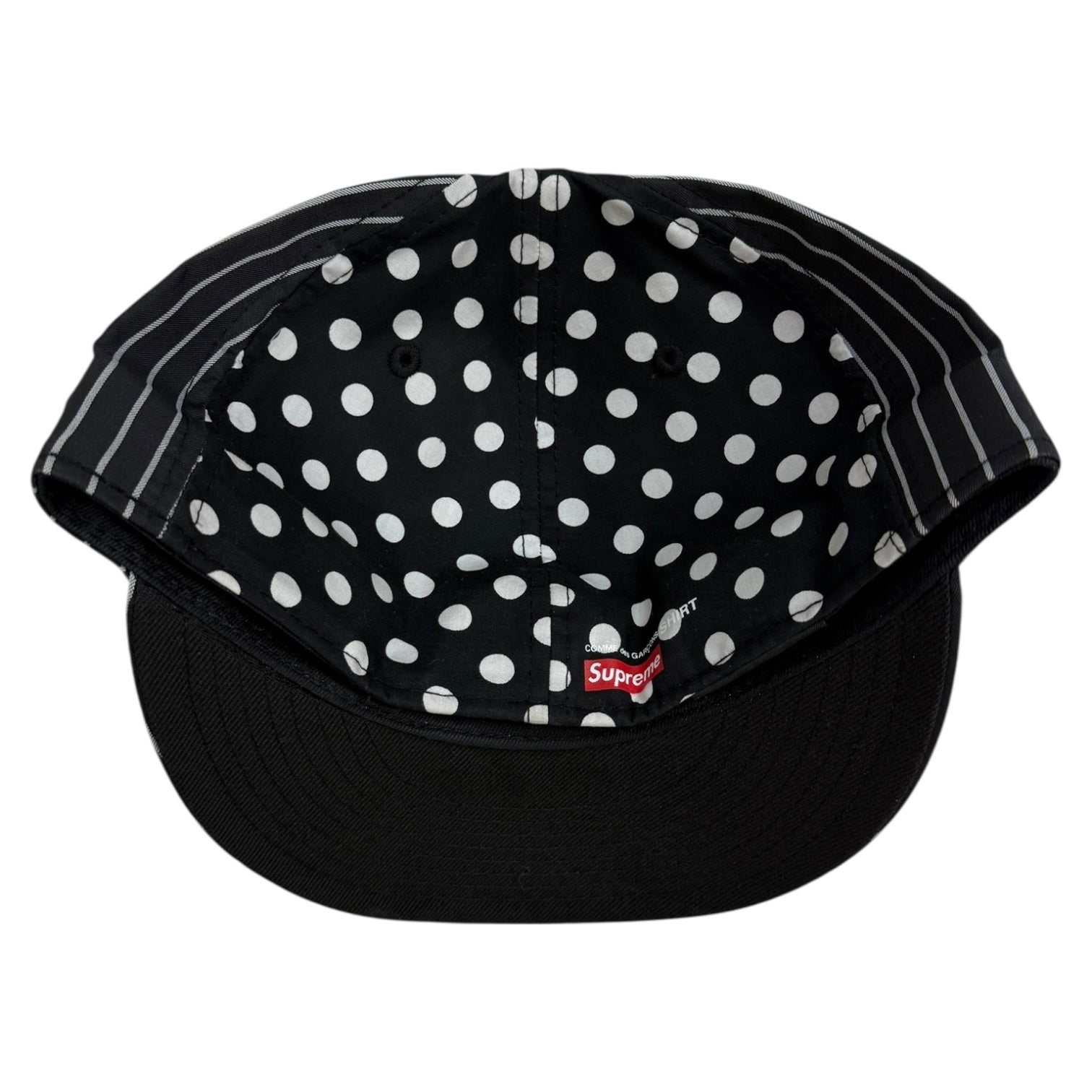 Supreme x Comme Des Garçon Shirt Polka Dot Fitted Hat