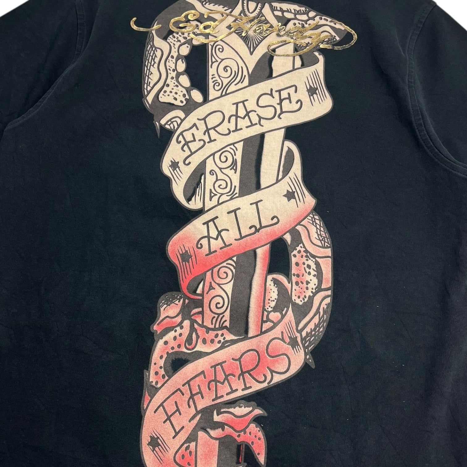 Y2K Ed Hardy Rhinestone T-Shirt