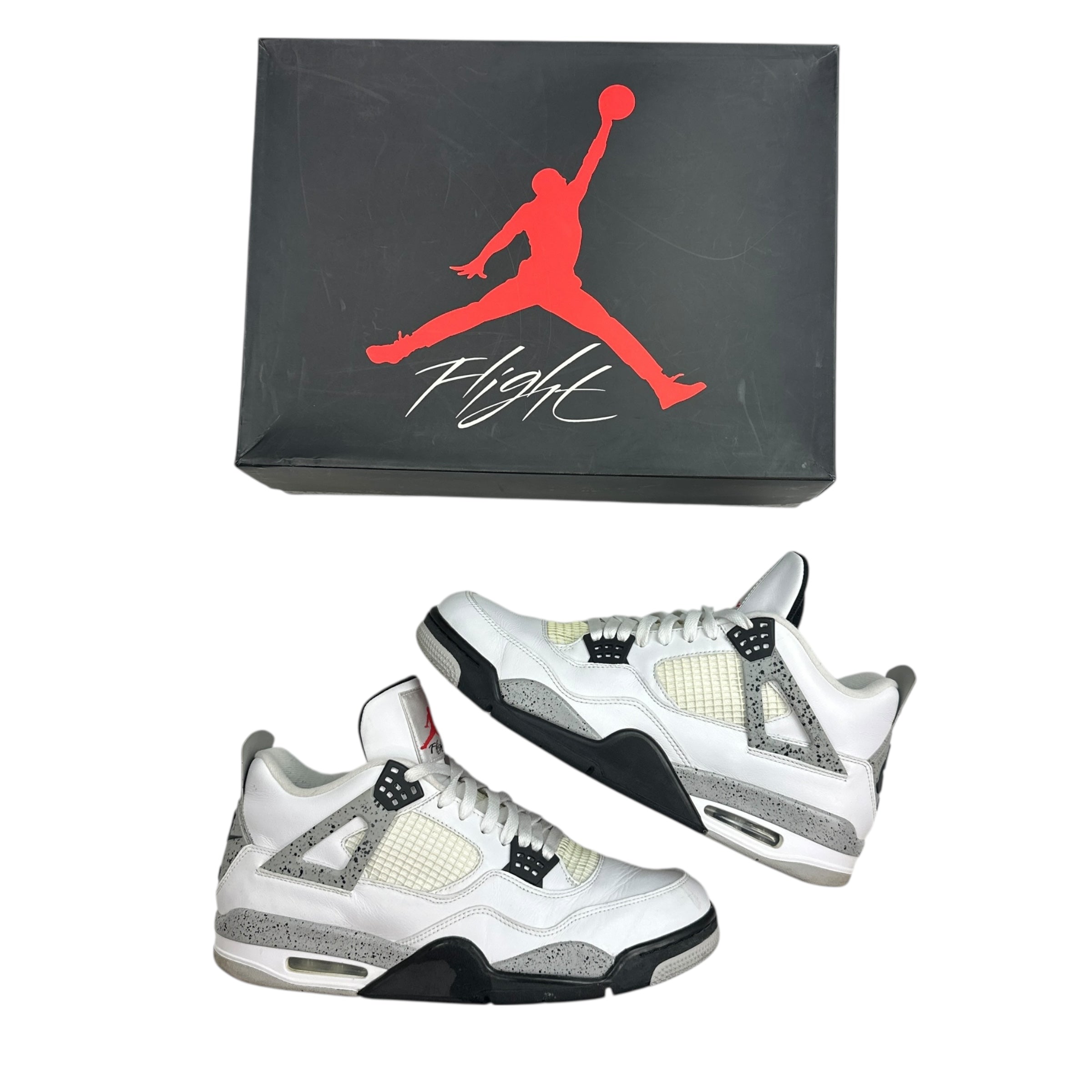 Jordan 4 White Cement (2016) (Used)