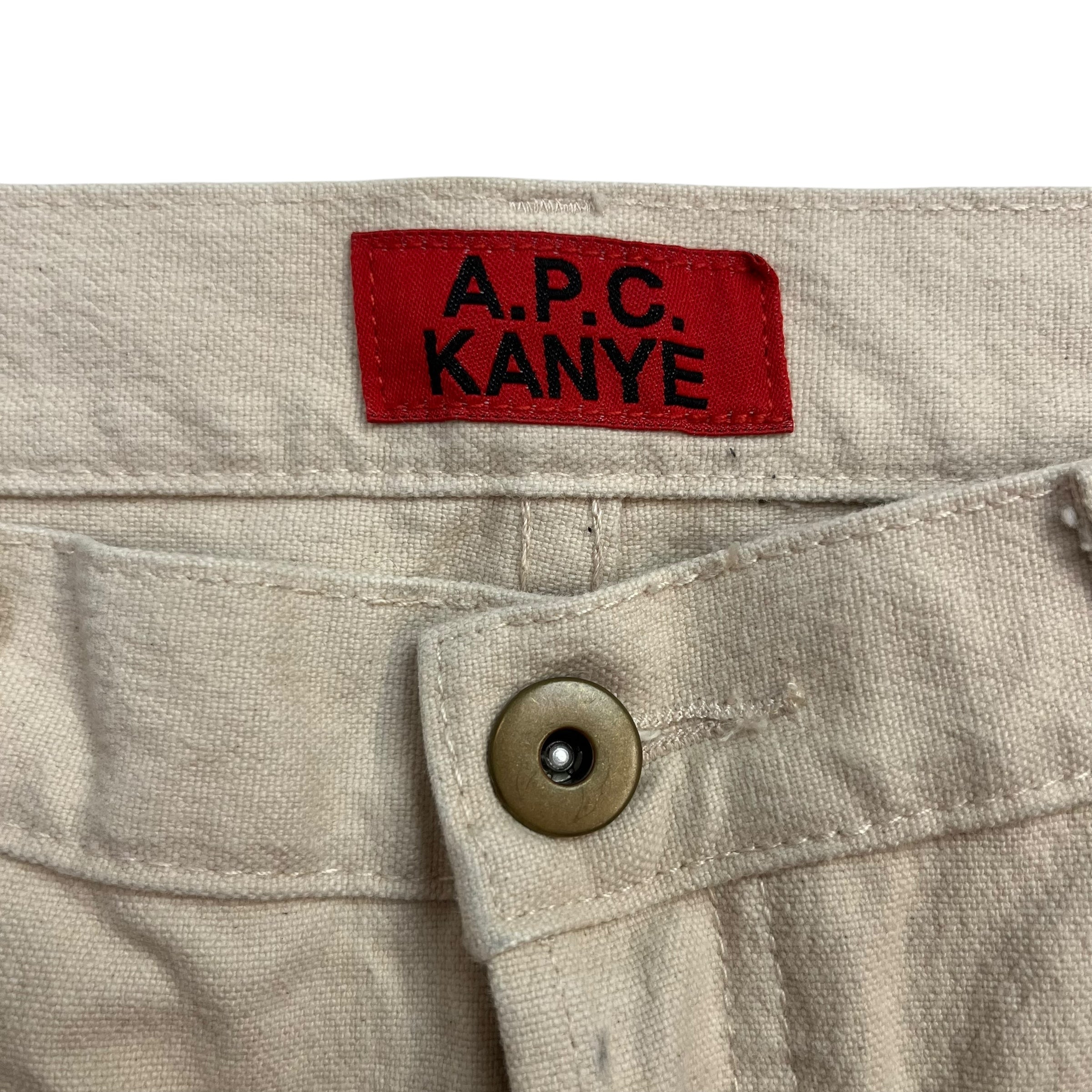 A.P.C. Kanye Denim Pants Beige