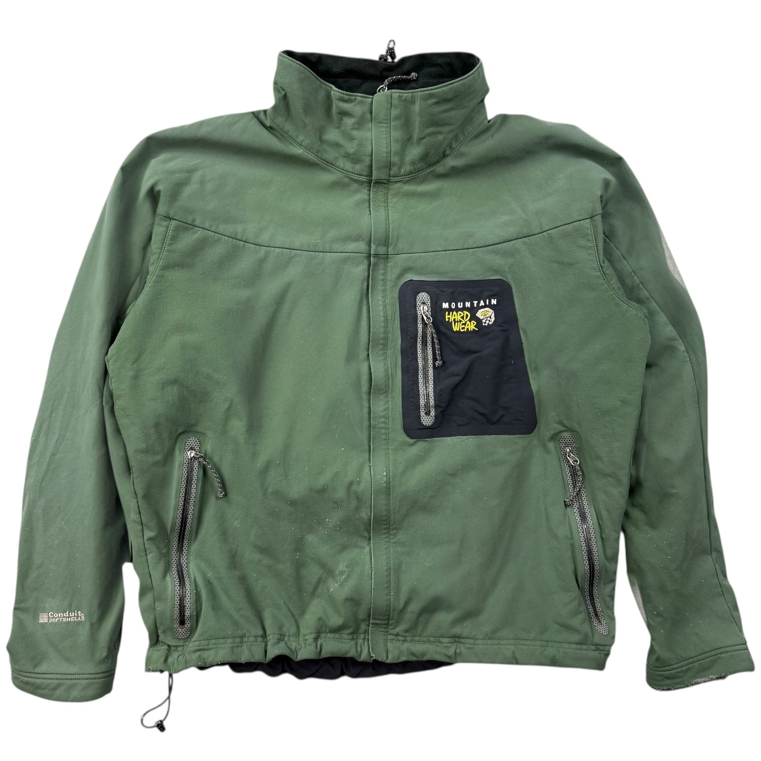 Vintage Mountain Hard Wear Soft Shell Jacket Green