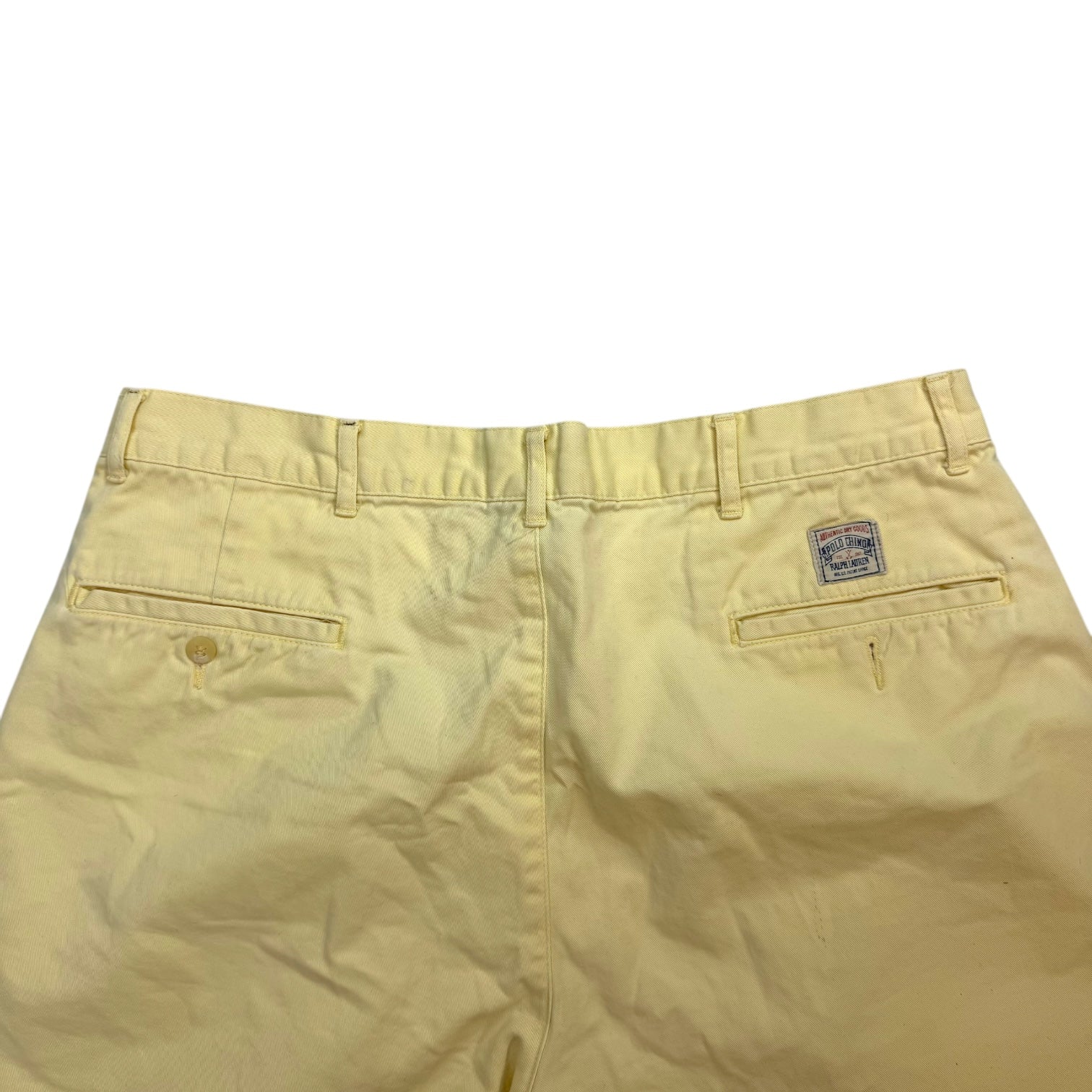 Vintage Polo Ralph Lauren Shorts Yellow