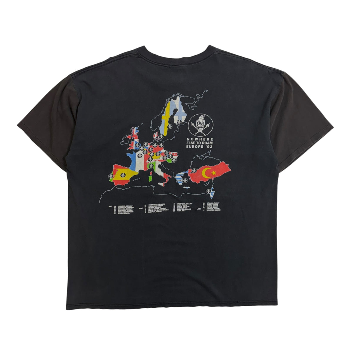 Vintage 1992 Metallica “Nowhere Else To Roam” Two Tone Black
