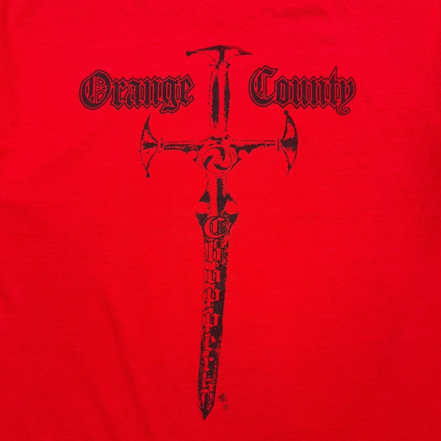 Vintage Orange County Choppers Tee Red