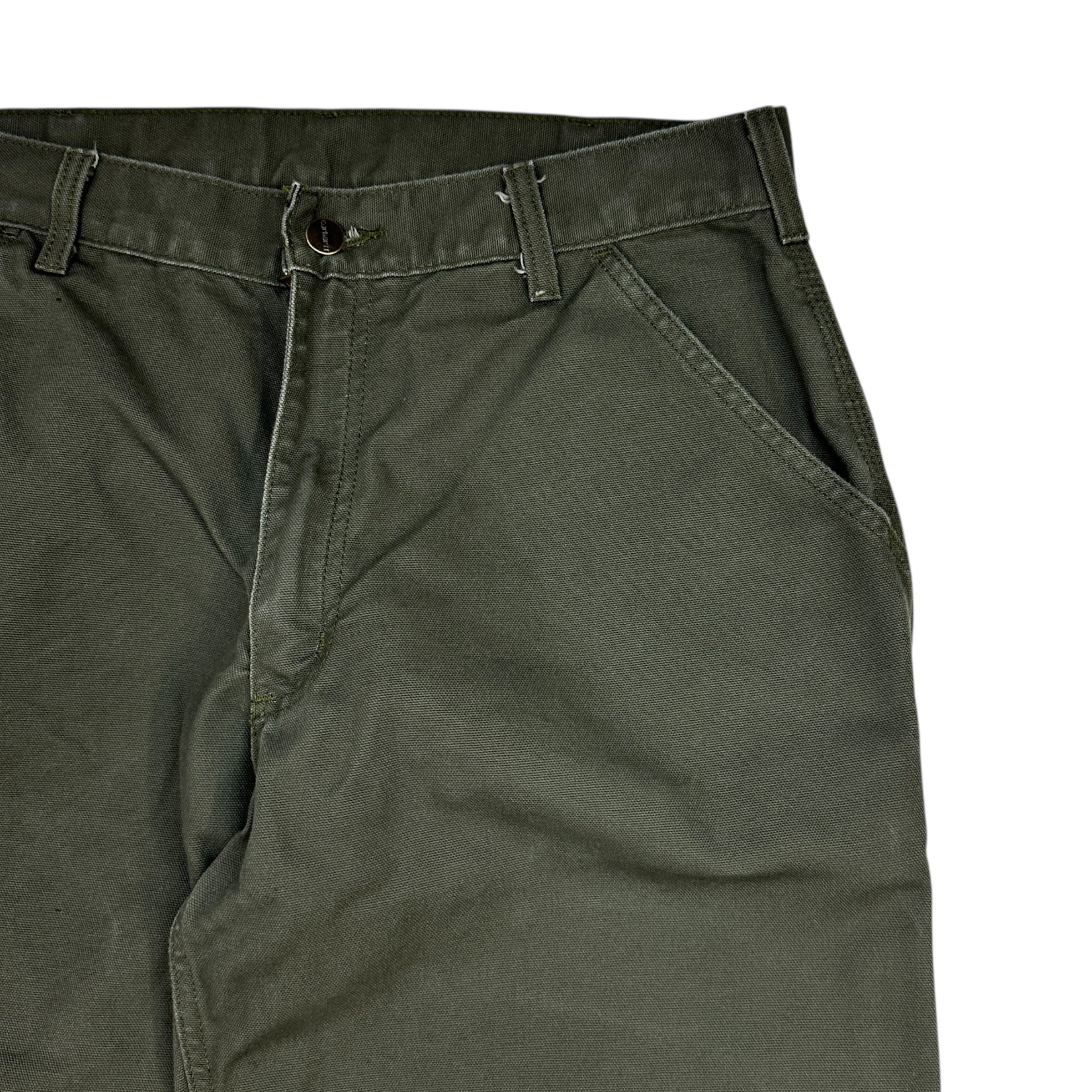 Vintage Carhartt Cargo Pants Moss Green