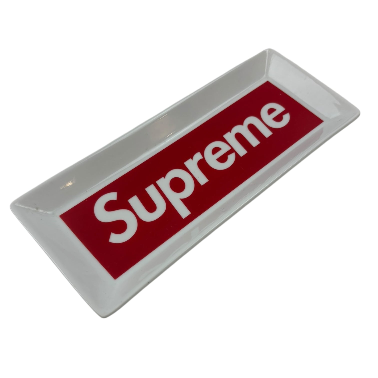 Supreme FW14 Box Logo Ceramic Ashtray White