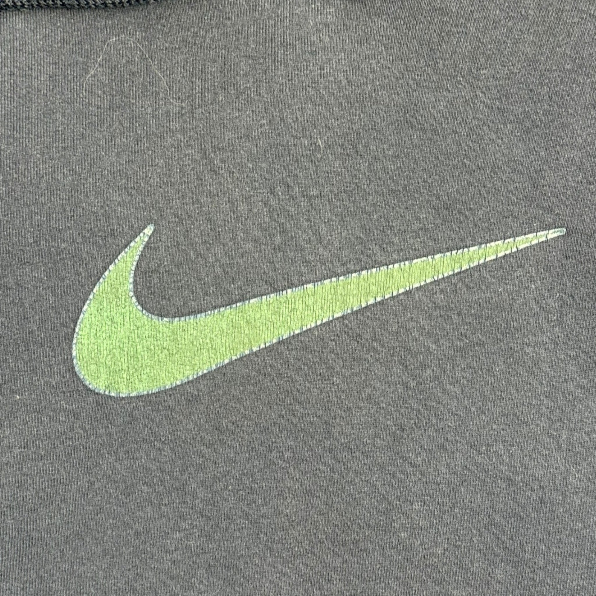Vintage Nike Green Swoosh Hoodie