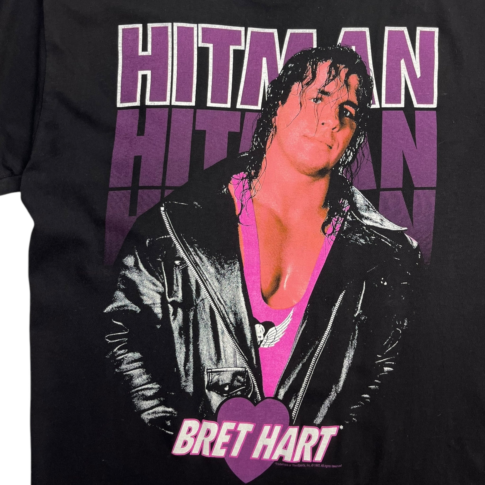 1993 Bret The Hitman Hart Solo Tee