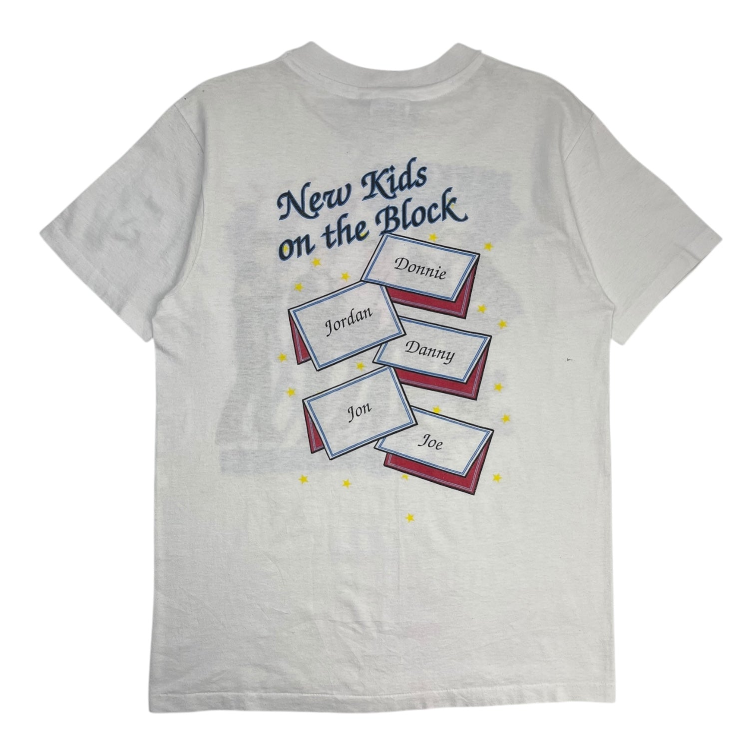 1989 New Kids On The Block T-Shirt White