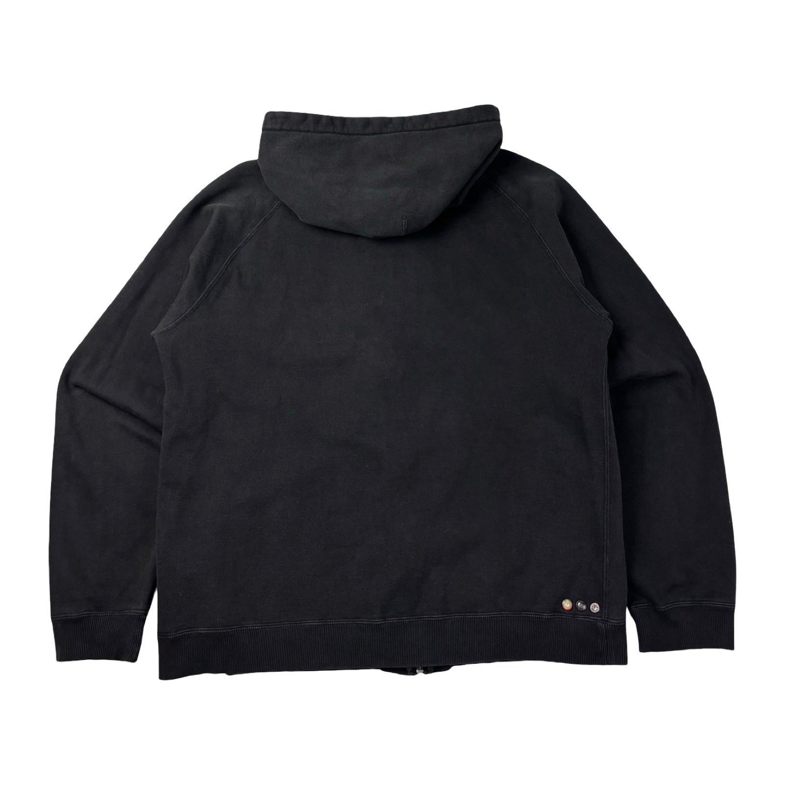 Y2K Element Skateboards Full-Zip Hoodie Black