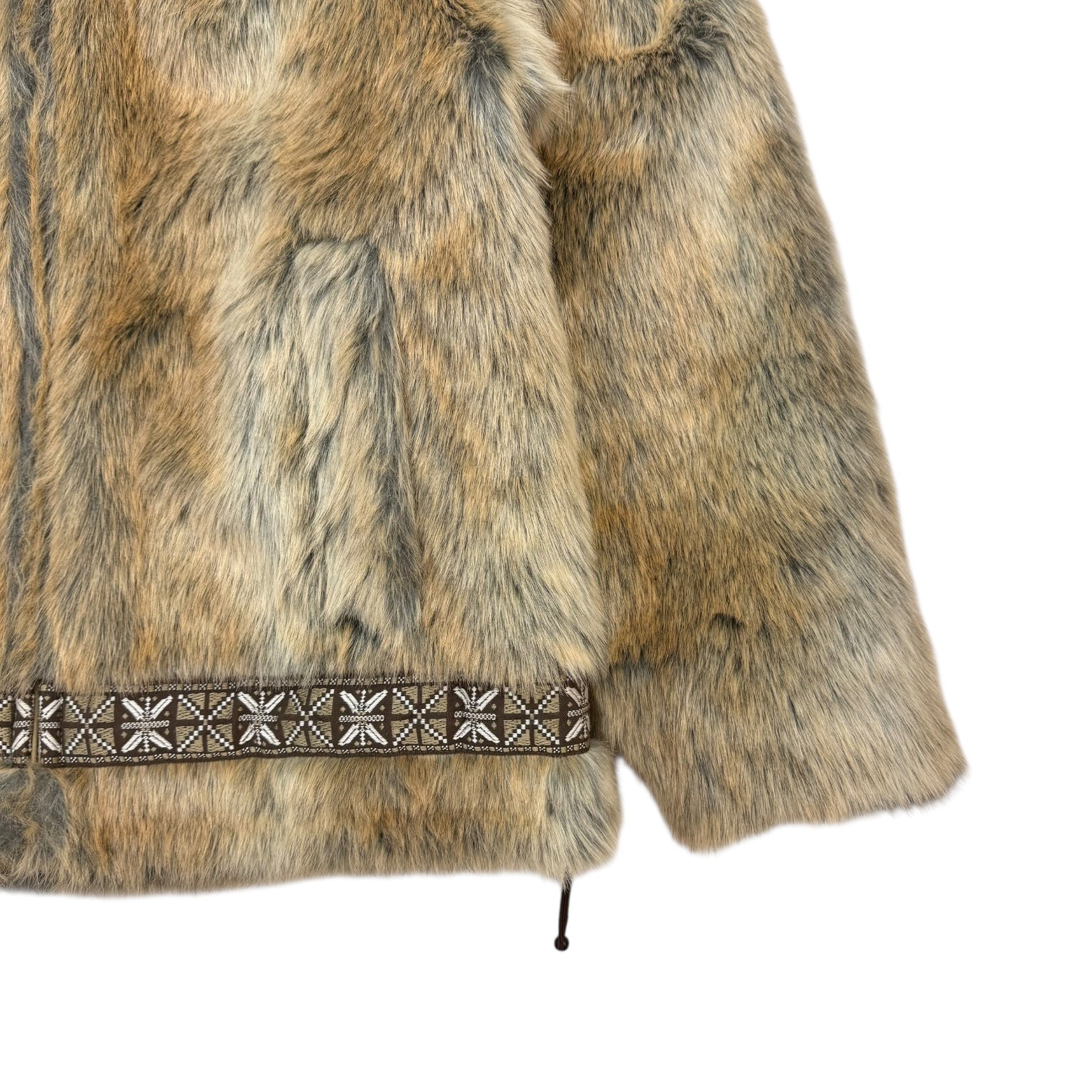 Supreme FW23 Faux Parka Brown