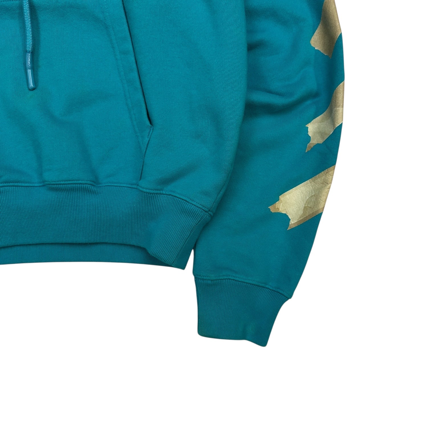 Off-White Arrows Hoodie Petrol Blue
