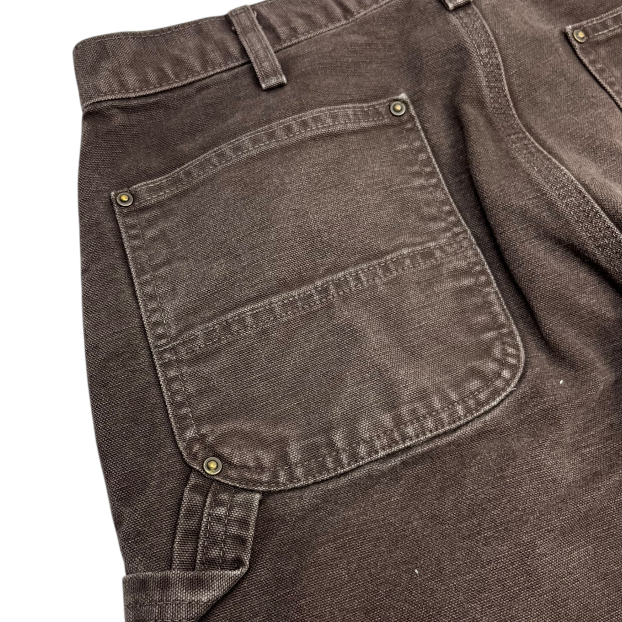 Carhartt Loose Fit Double Knee Pants Dark Brown