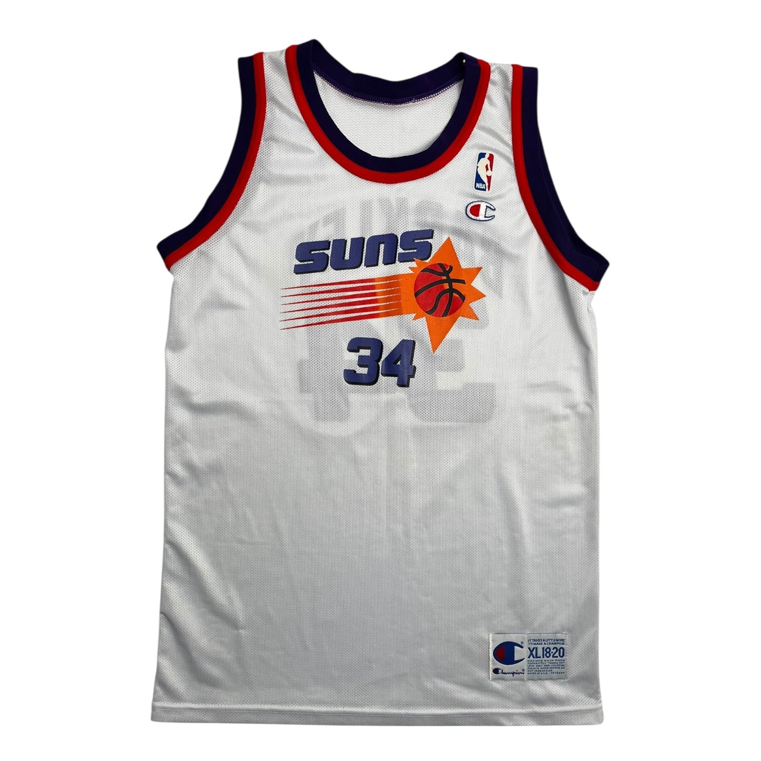 Vintage Champion Phoenix Suns Charles Barkley Away Jersey