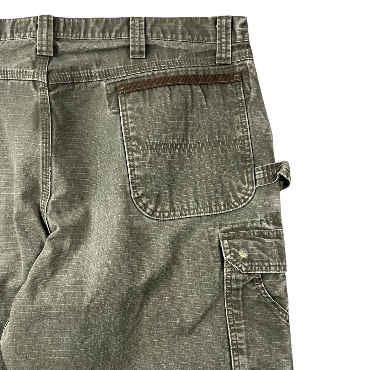 Vintage Wrangler Riggs Workwear Carpenter Pants Green