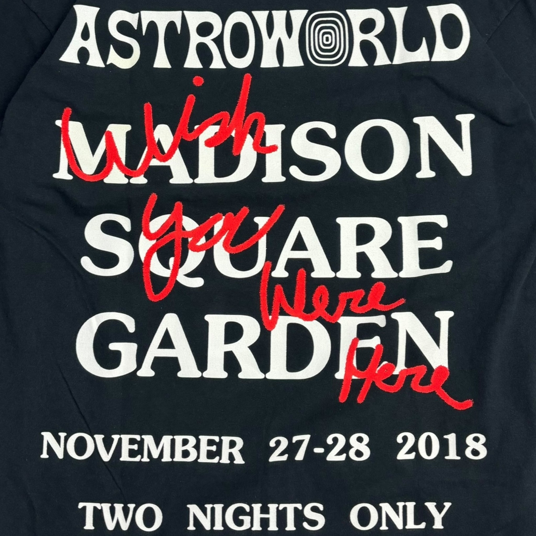 Travis Scott ‘I Heart NY’ Astroworld Tour L/S T-Shirt Black