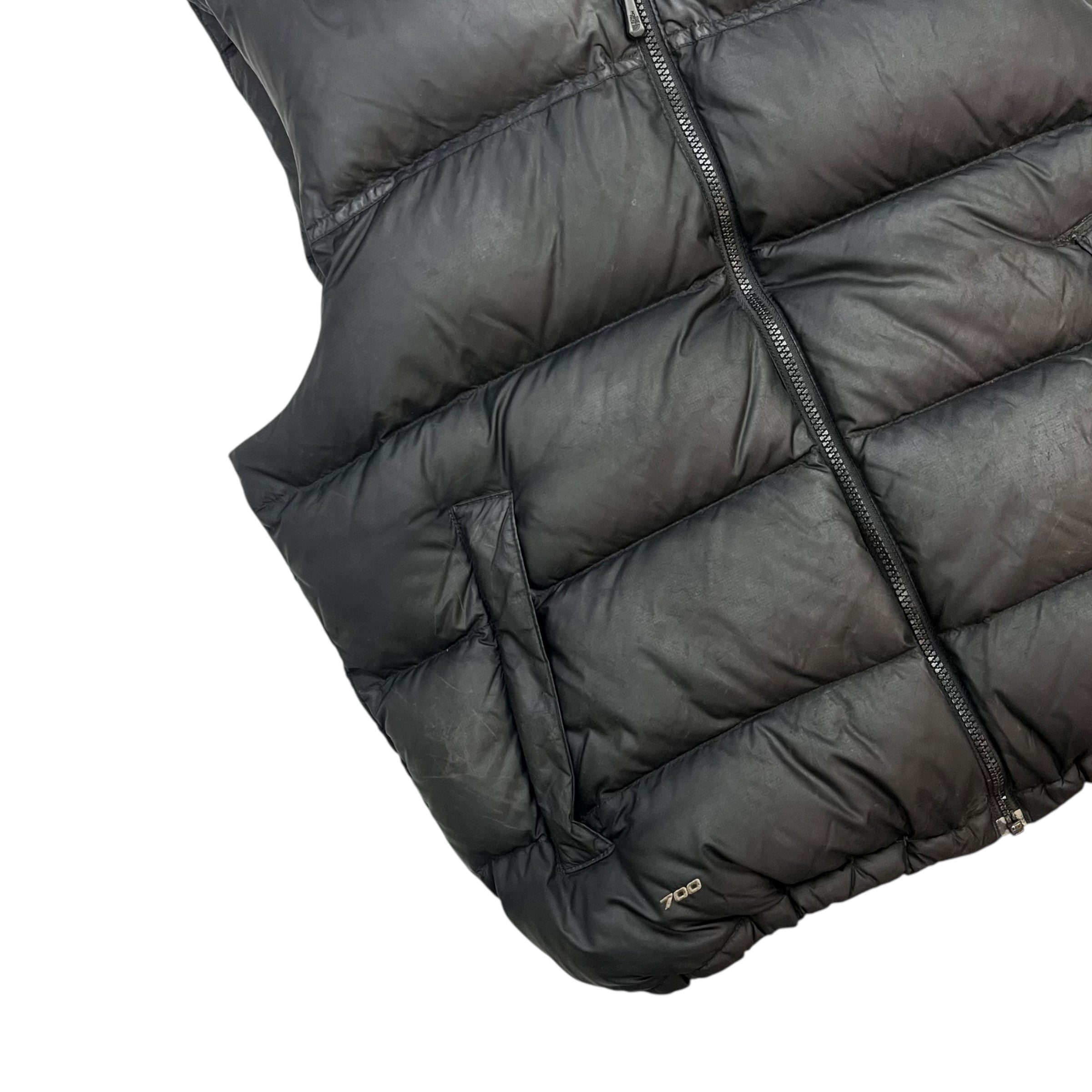 North Face Nuptse 700 Fill Vest Black