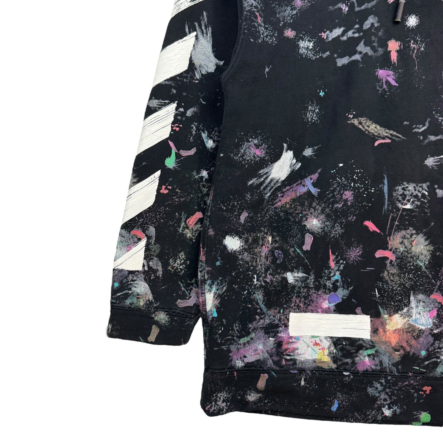 Off-White Galaxy Brushed Hoodie Black