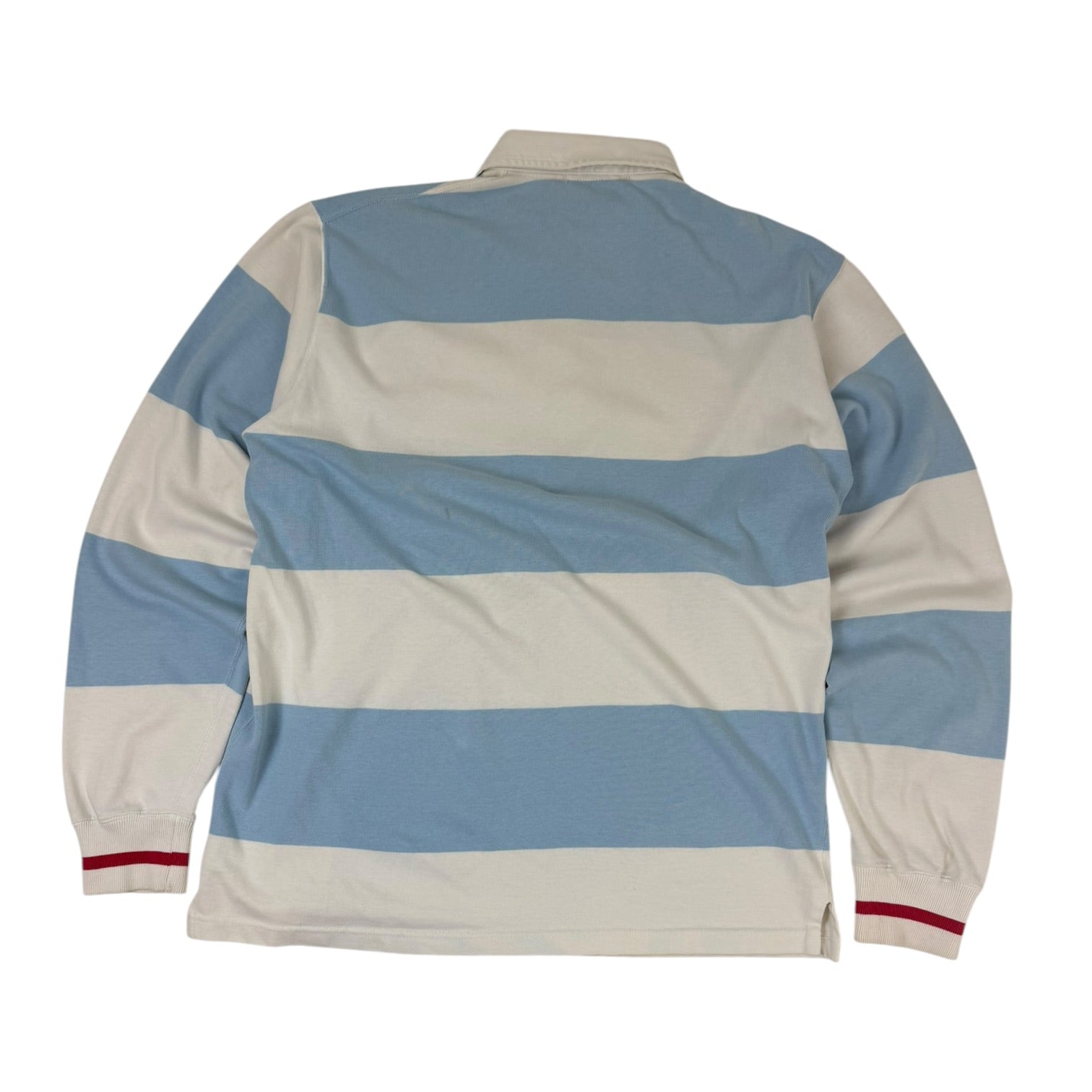 Vintage Polo Ralph Lauren Rugby Shirt Blue/White