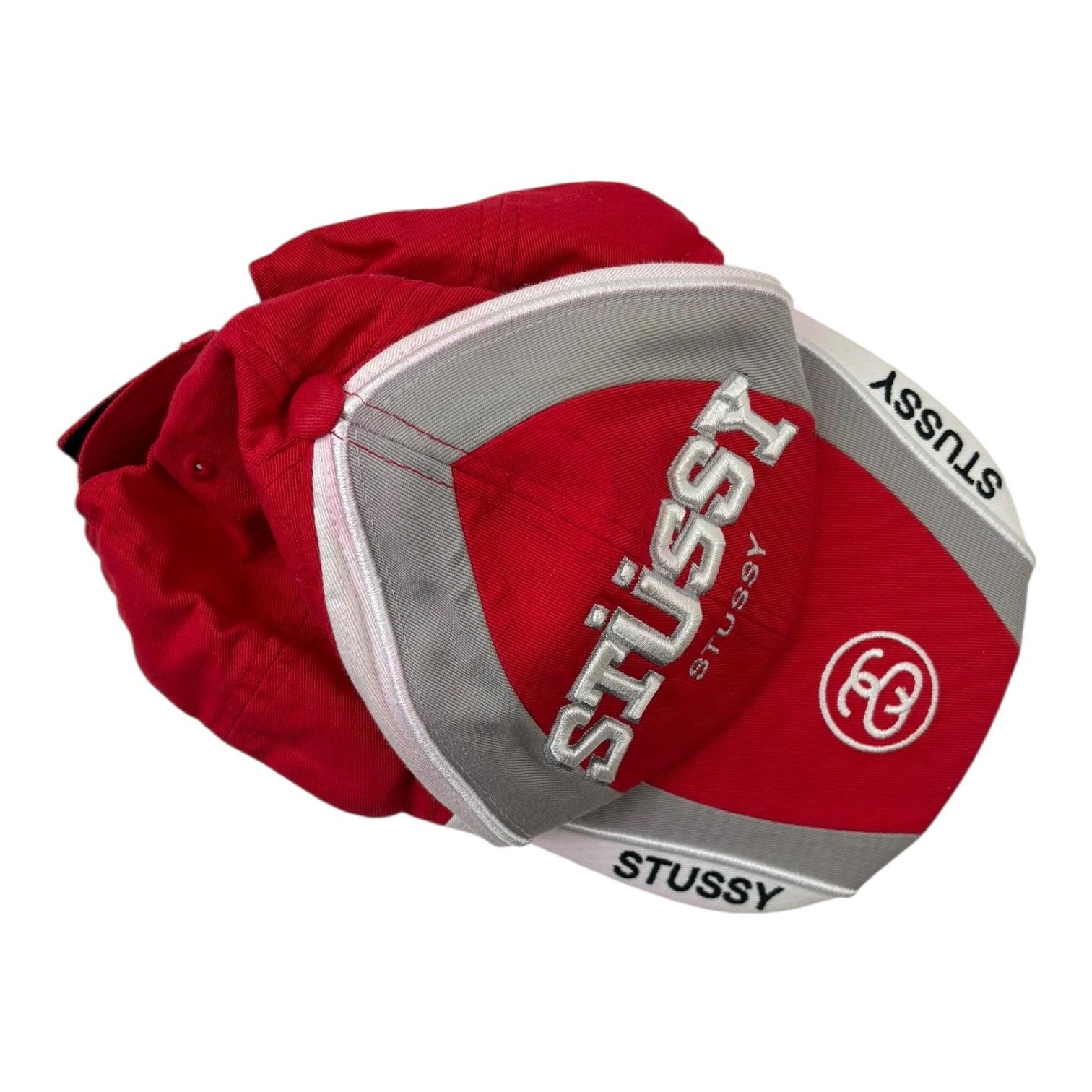 Stussy Low Pro Souvenir StrapBack Hat Red