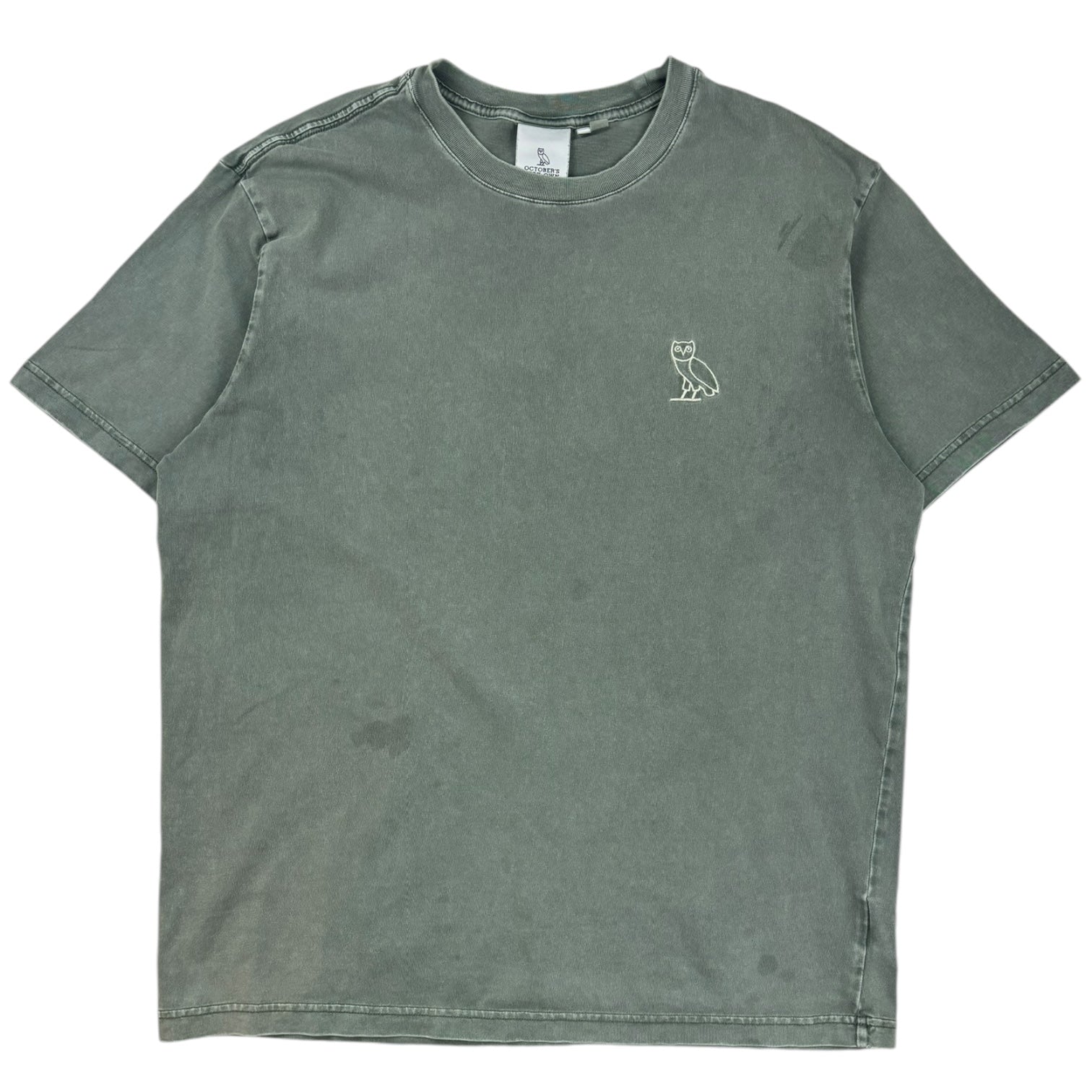 OVO Garment Dyed T-Shirt Green