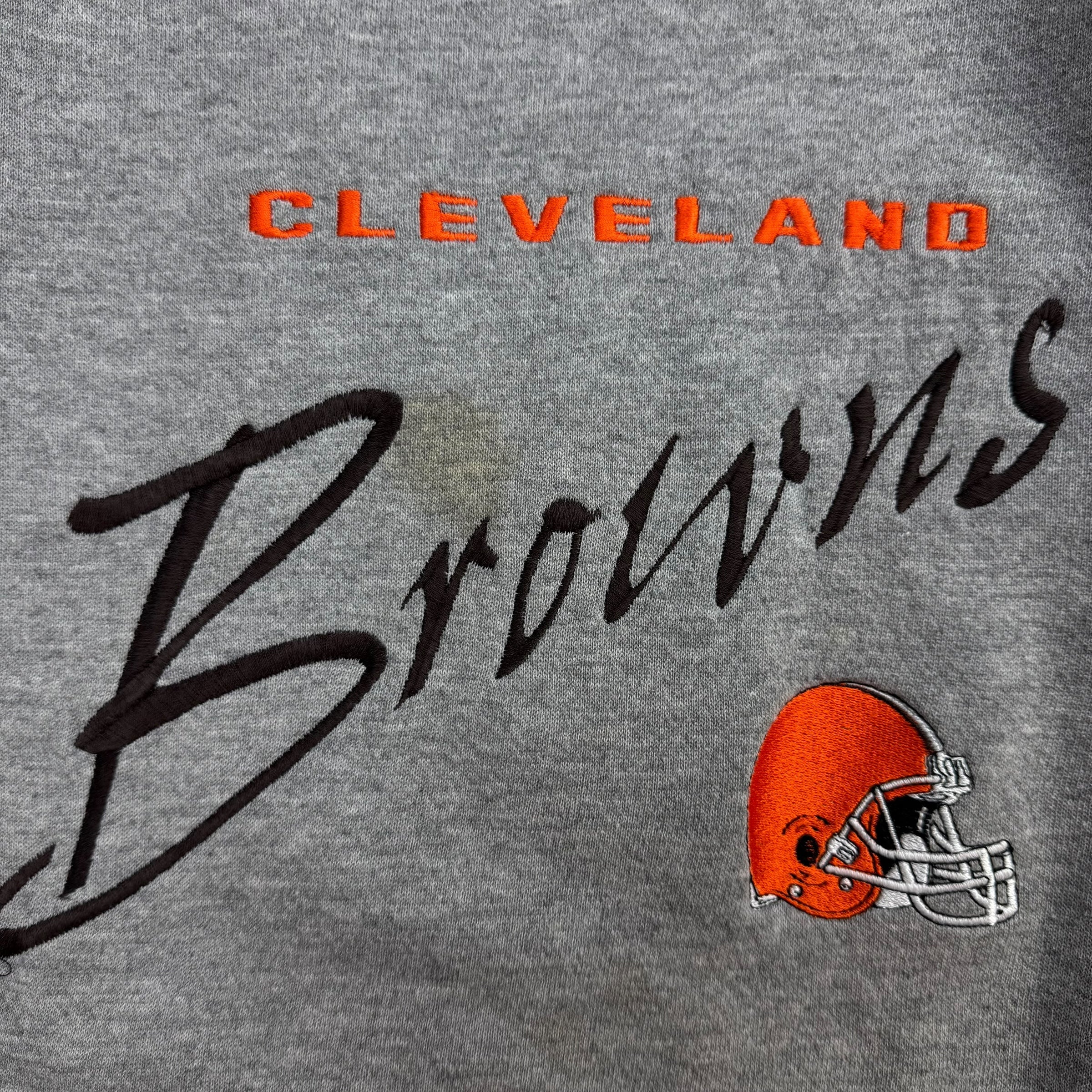 Vintage Lee Cleveland Browns Crewneck Grey