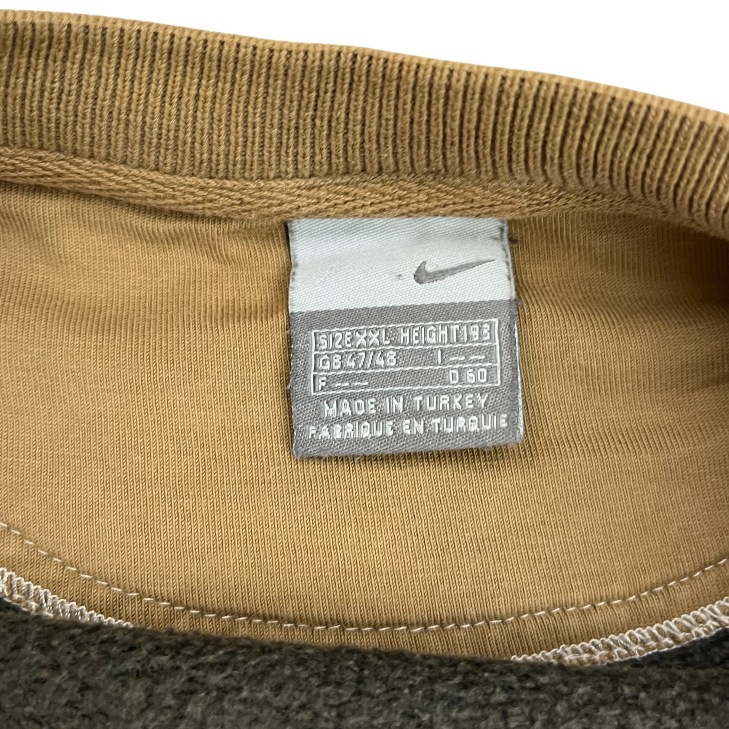 Vintage Nike Swoosh Crewneck Olive