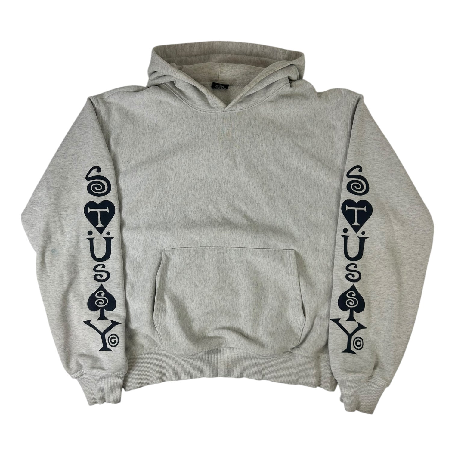 Stussy Heart And Spades Ash Heather