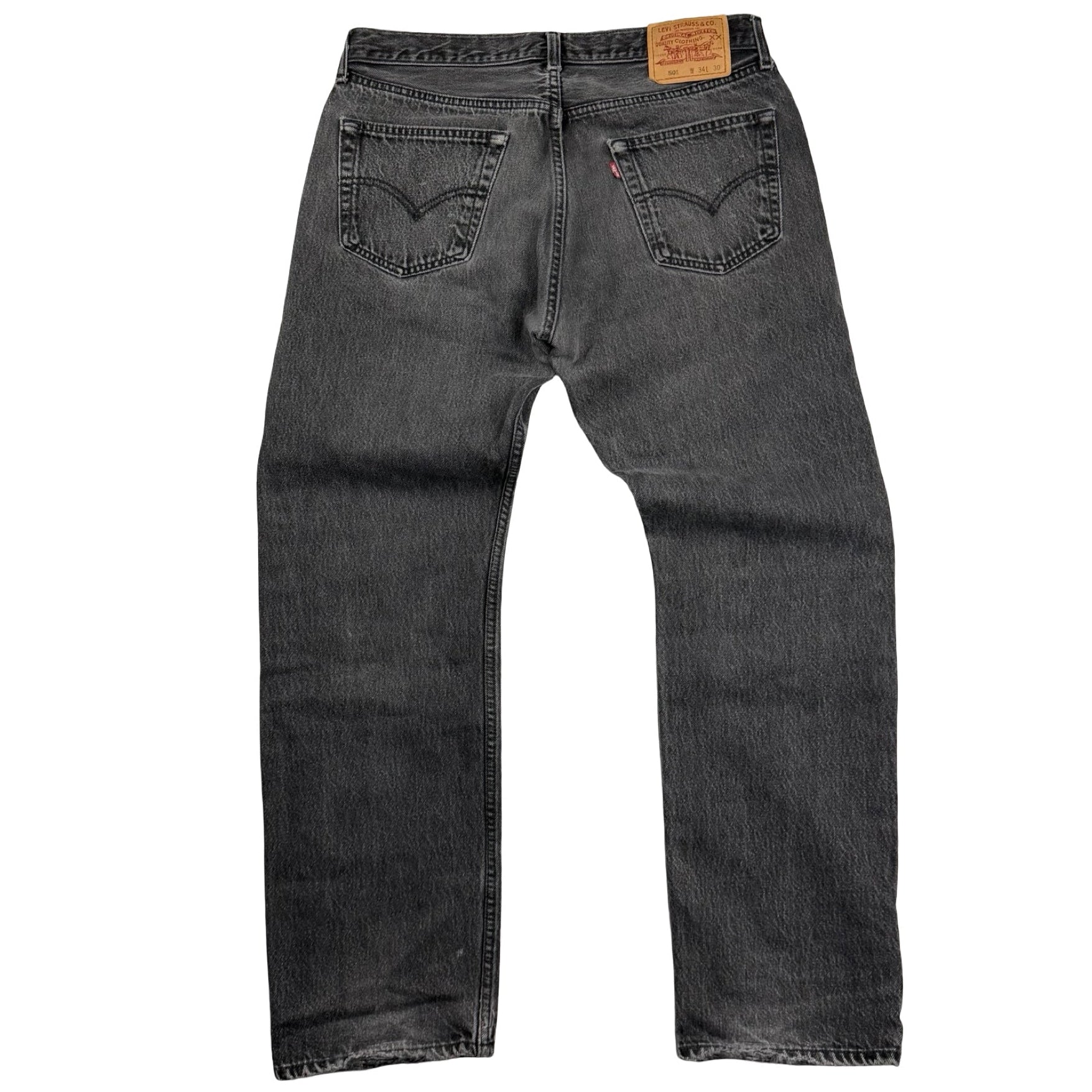 Vintage Levi’s 501 Denim Jeans Washed Black